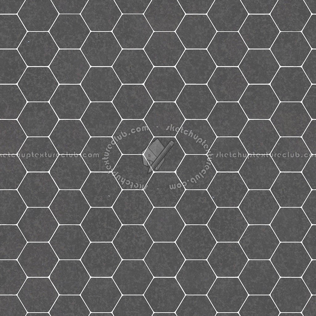 Textures   -   ARCHITECTURE   -   TILES INTERIOR   -   Hexagonal mixed  - hexagonal grey marble tile texture seamless 21415