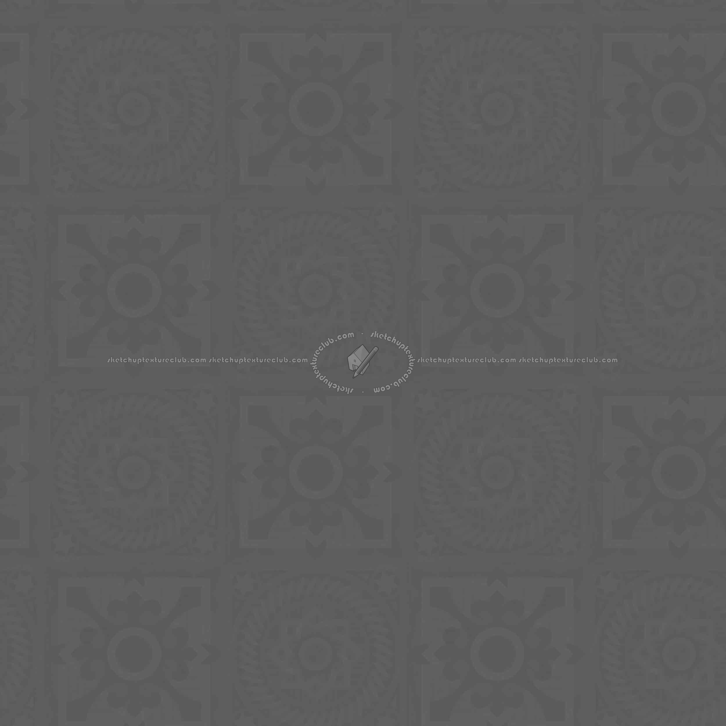 Textures   -   ARCHITECTURE   -   WOOD FLOORS   -   Geometric pattern  - Parquet geometric pattern texture seamless 04767 - Displacement