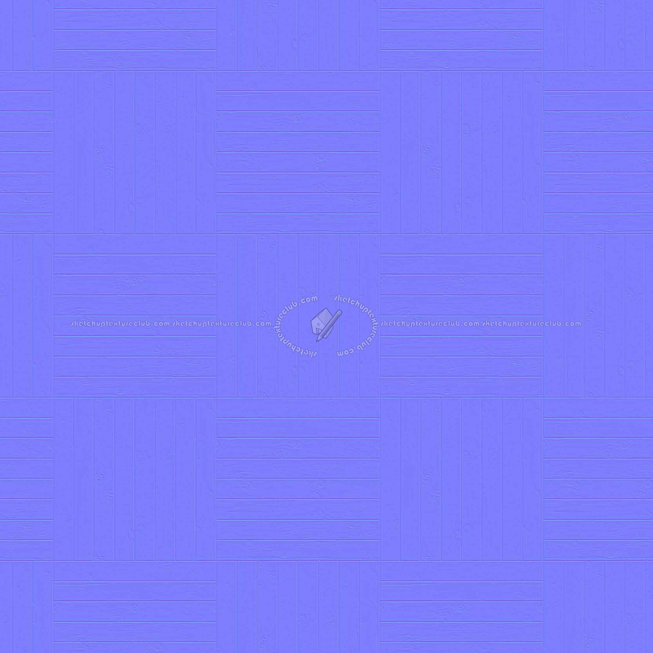 Textures   -   ARCHITECTURE   -   WOOD FLOORS   -   Parquet square  - Wood flooring square texture seamless 05432 - Normal