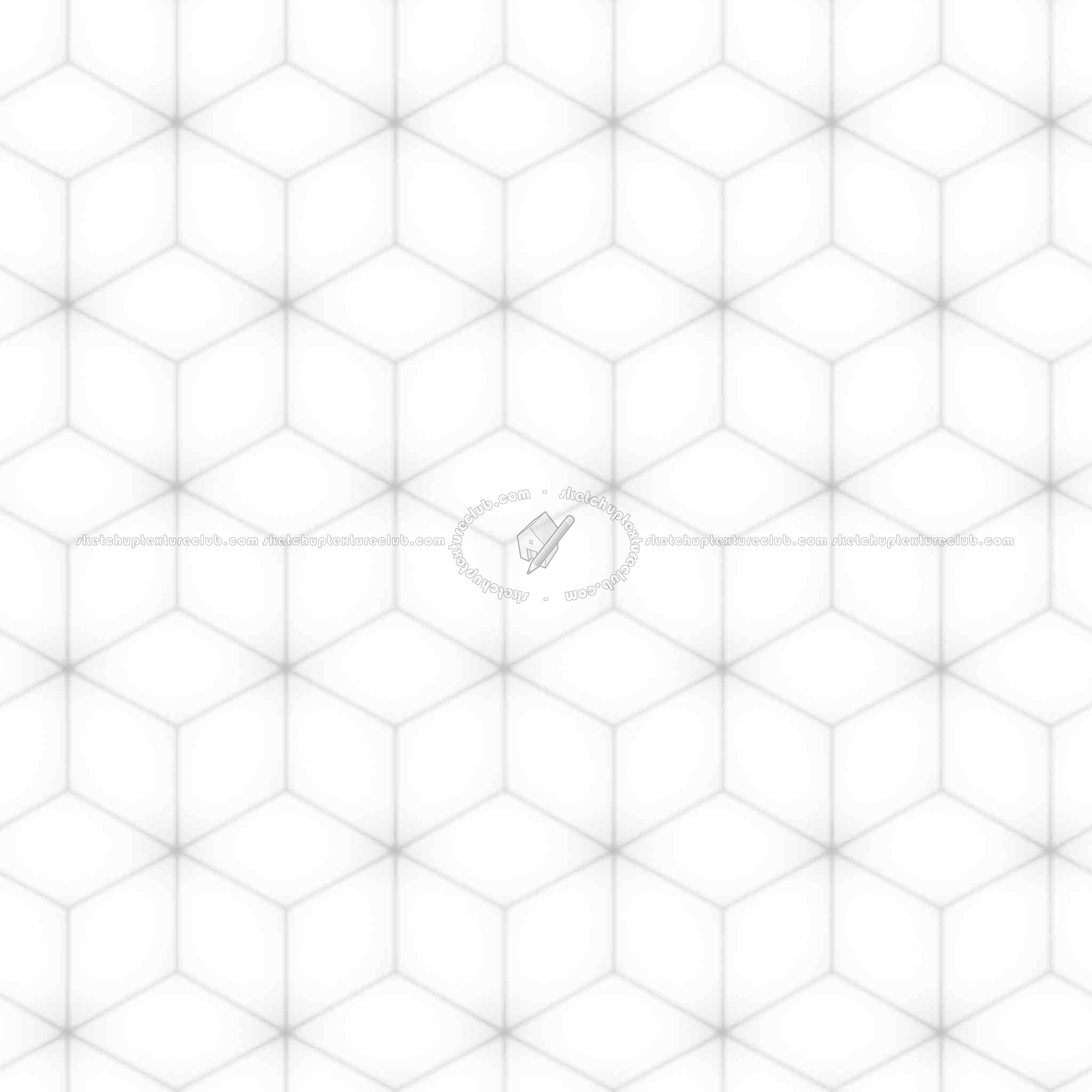 Textures   -   ARCHITECTURE   -   TILES INTERIOR   -   Hexagonal mixed  - Black ceramic hexagon tile PBR texture seamless 21839 - Ambient occlusion