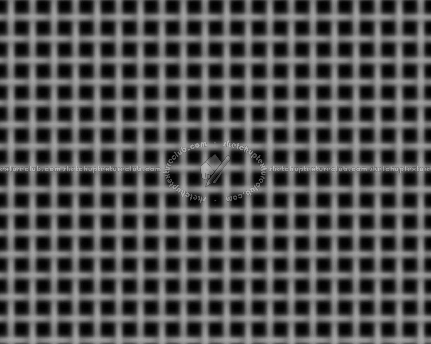 Textures   -   MATERIALS   -   METALS   -   Perforated  - Brushed bronze perforated metal texture seamless 10518 - Displacement