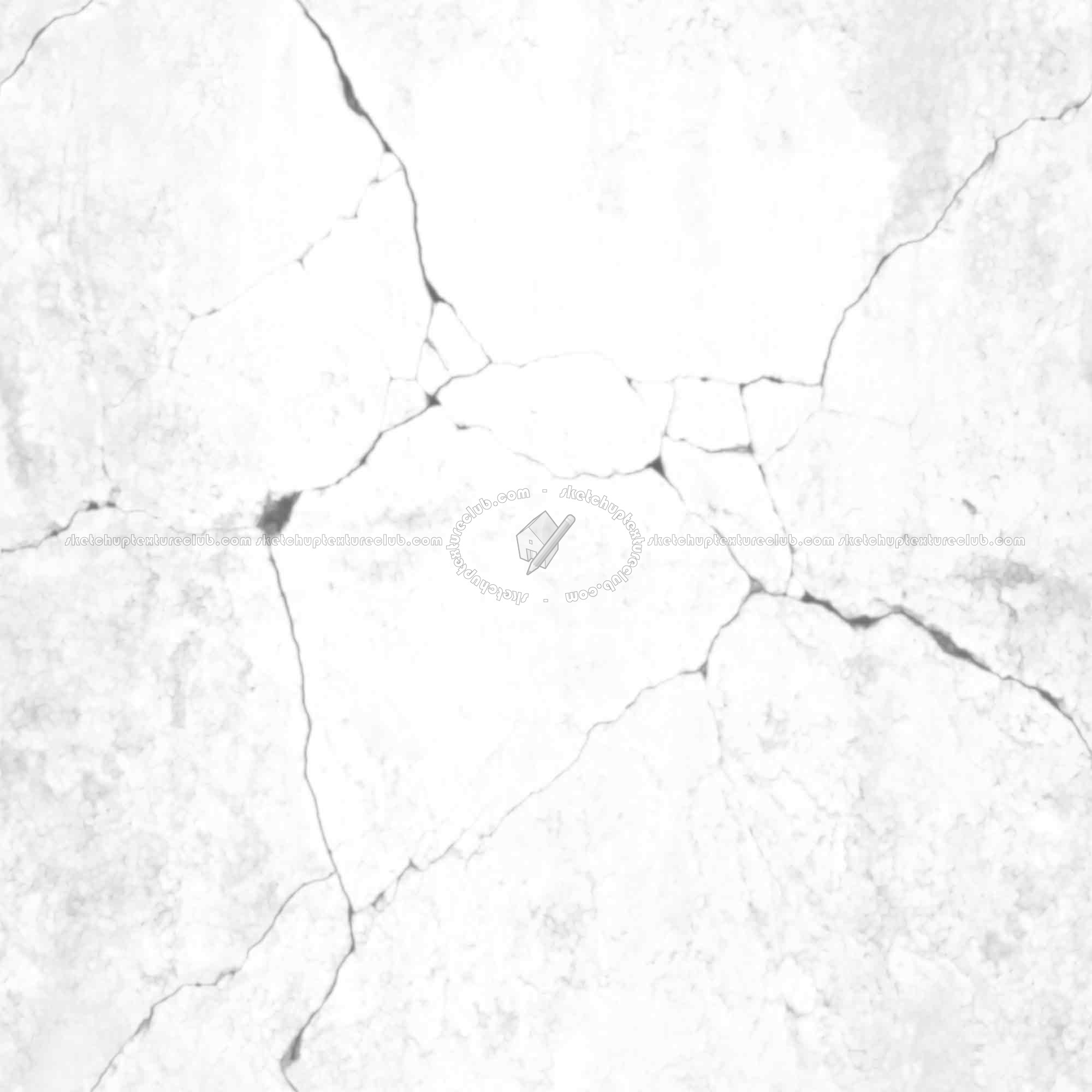 Textures   -   ARCHITECTURE   -   CONCRETE   -   Bare   -   Damaged walls  - Concrete bare damaged texture seamless 01406 - Ambient occlusion