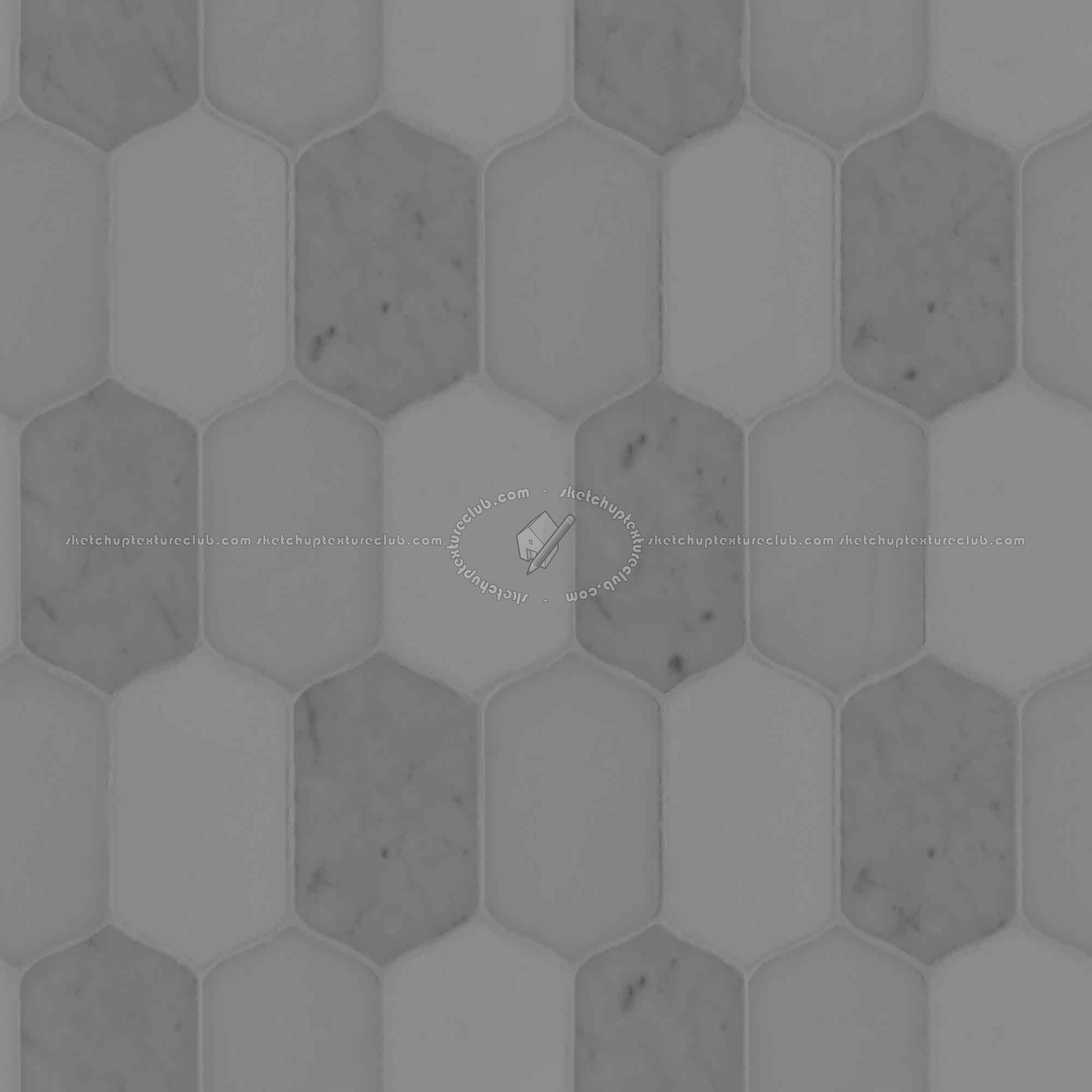 Textures   -   ARCHITECTURE   -   TILES INTERIOR   -   Marble tiles   -   Marble geometric patterns  - Geometric marble tile PBR texture seamless 22066 - Displacement