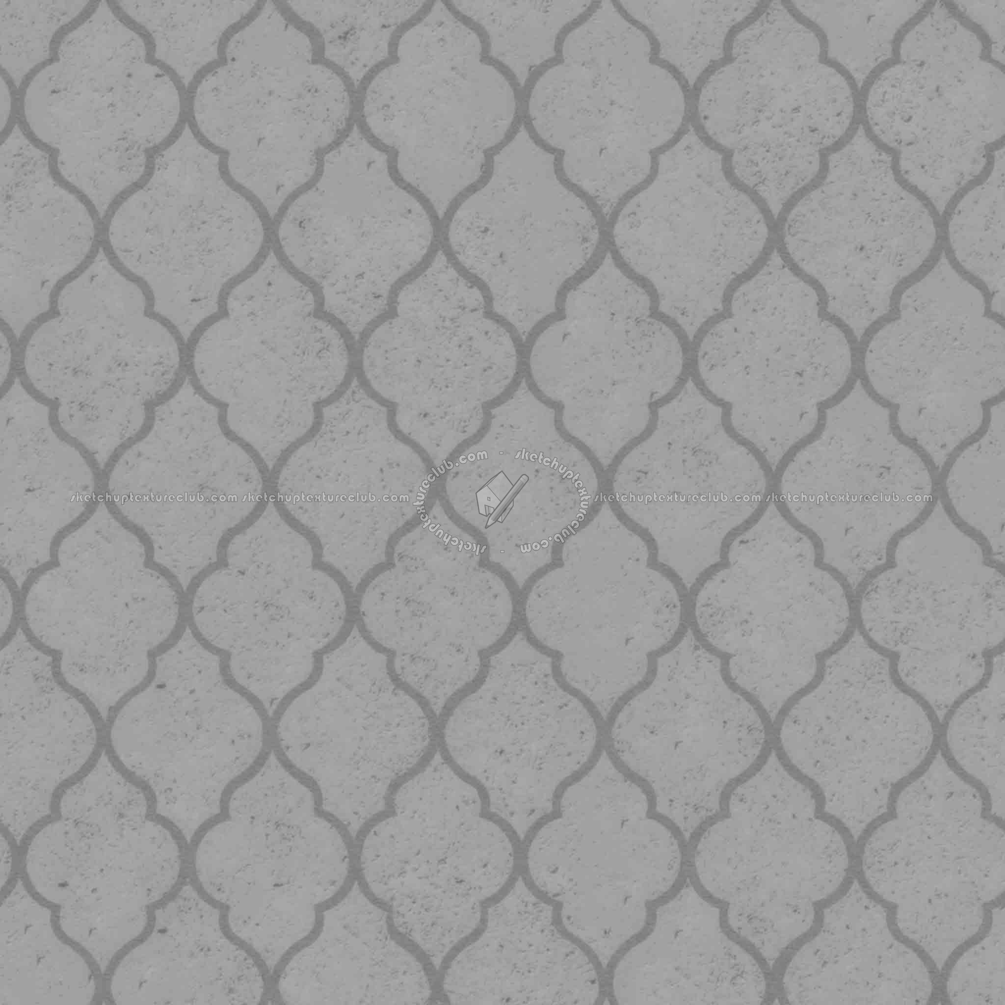 Textures   -   ARCHITECTURE   -   PAVING OUTDOOR   -   Concrete   -   Blocks mixed  - Paving concrete mixed size texture seamless 05608 - Displacement