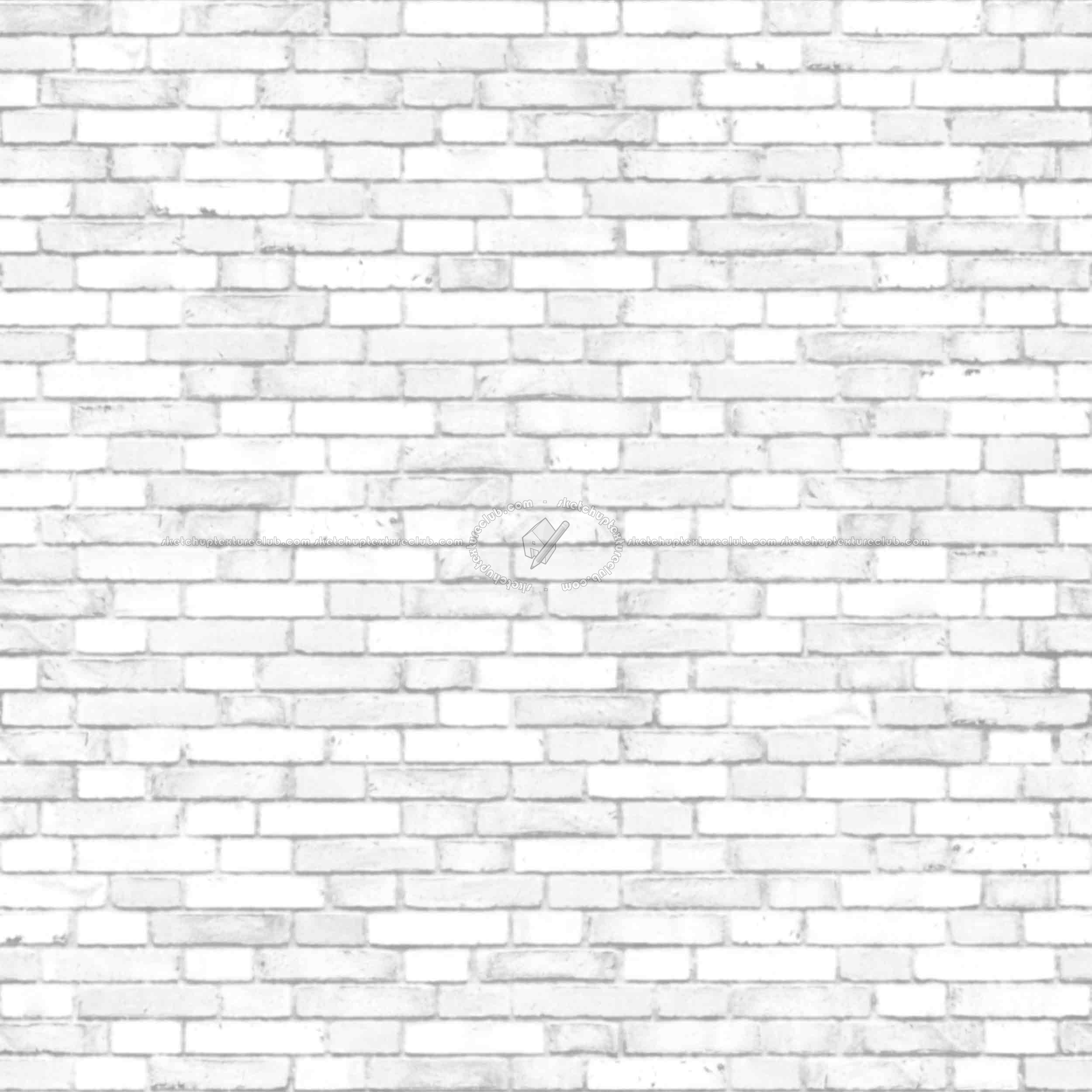 Textures   -   ARCHITECTURE   -   BRICKS   -   Facing Bricks   -   Rustic  - Rustic bricks texture seamless 00220 - Ambient occlusion