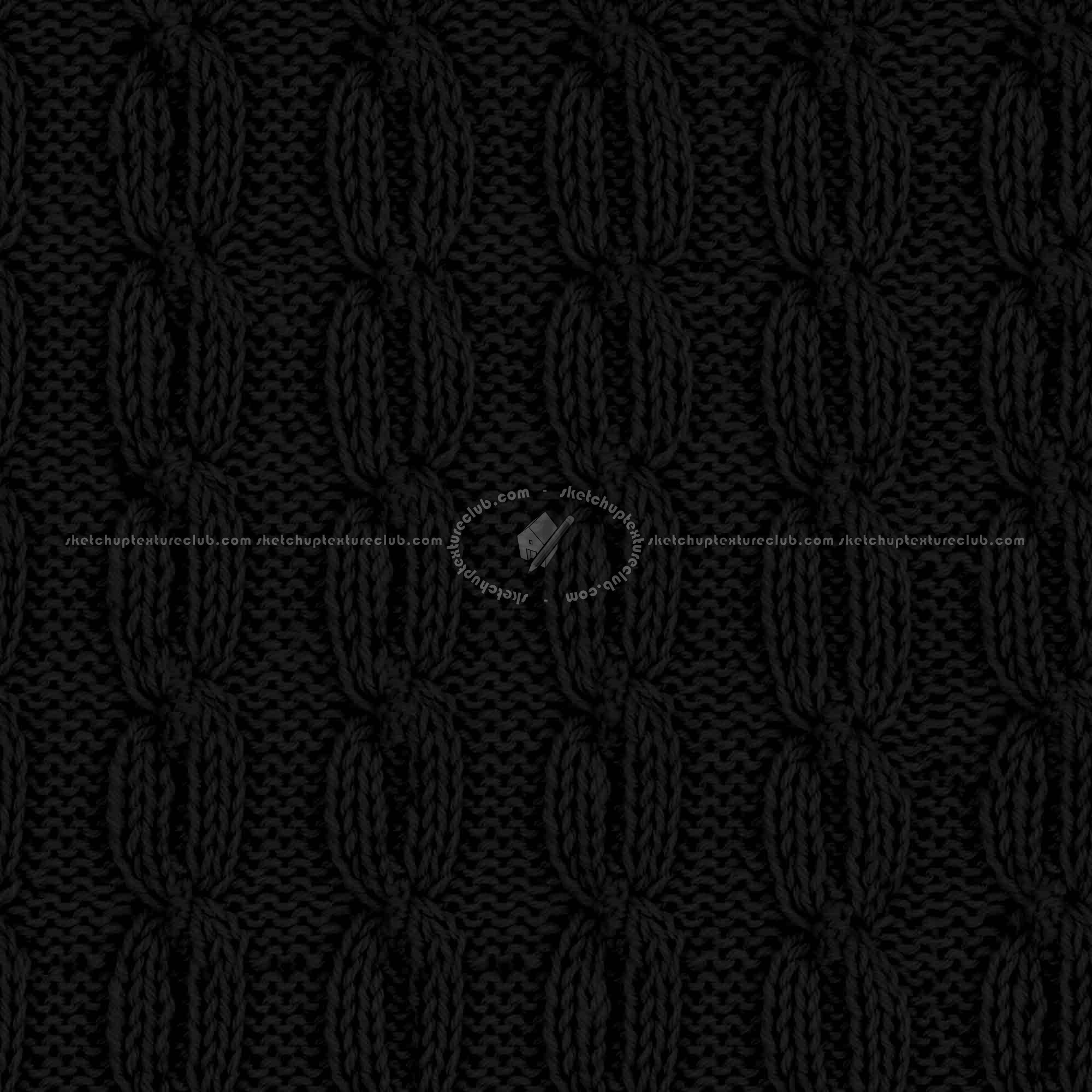 Textures   -   MATERIALS   -   FABRICS   -   Jersey  - Wool knitted texture seamless 19476 - Specular