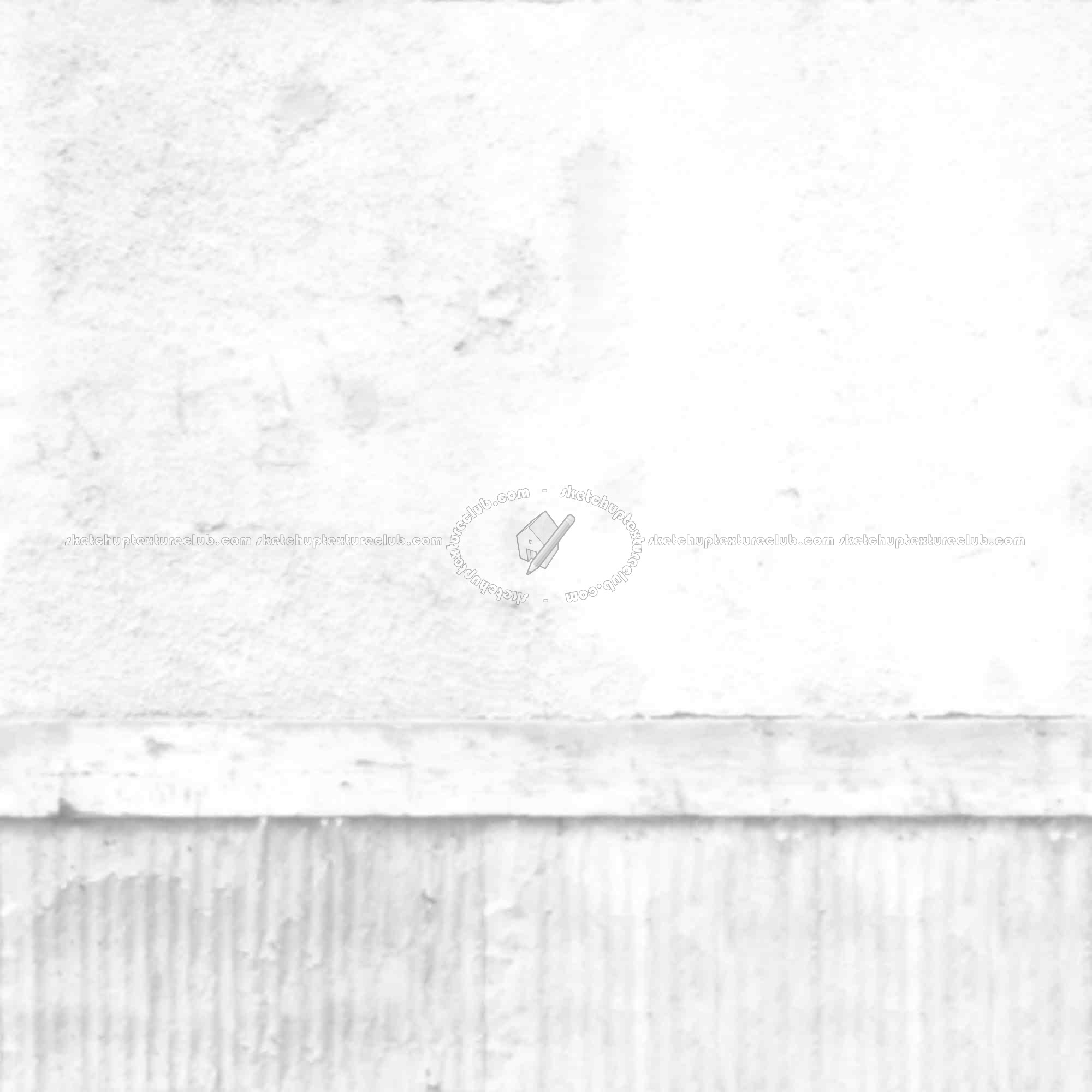 Textures   -   ARCHITECTURE   -   CONCRETE   -   Bare   -   Damaged walls  - Concrete bare damaged texture horizontal seamless 01407 - Ambient occlusion