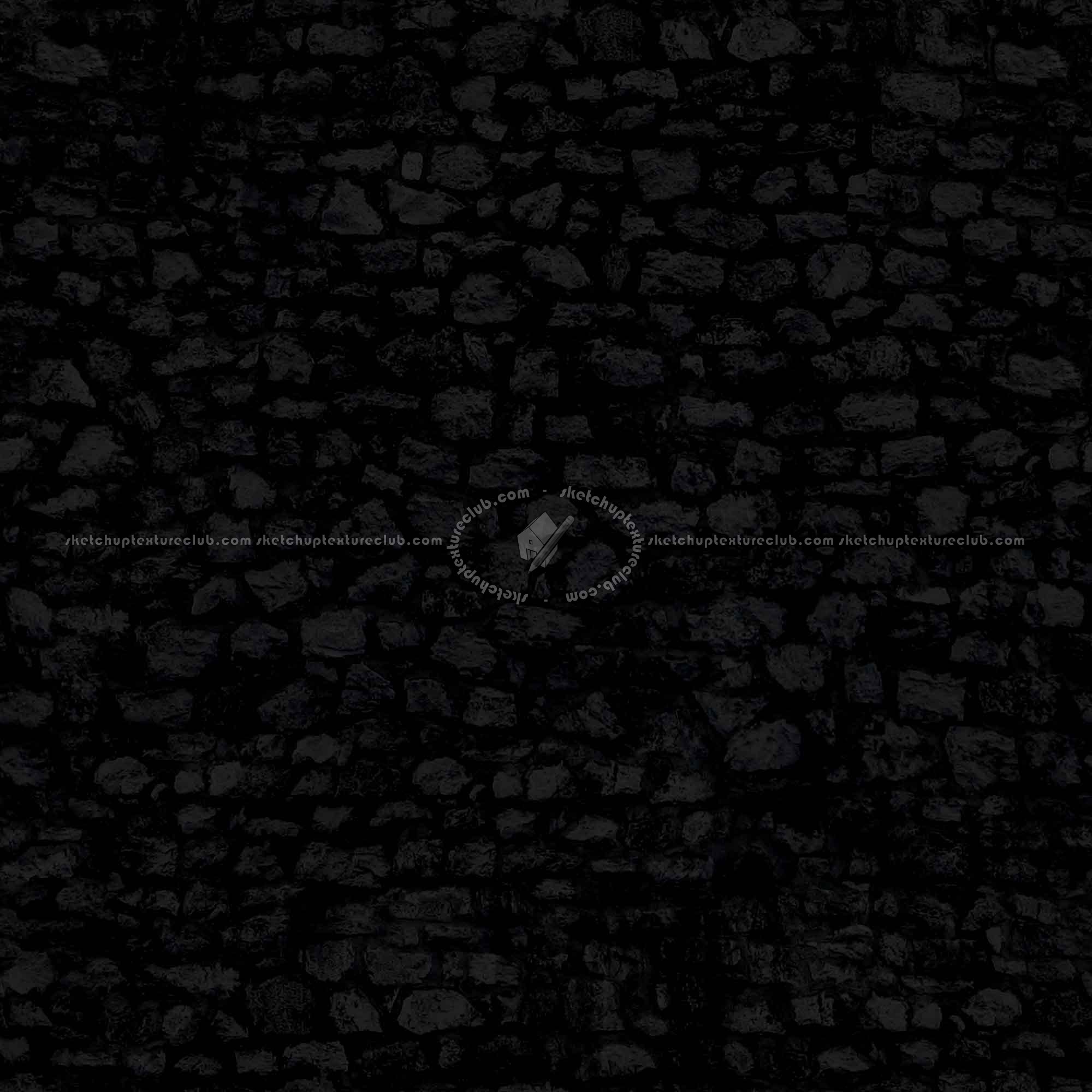 Textures   -   ARCHITECTURE   -   STONES WALLS   -   Damaged walls  - Damaged wall stone texture seamless 08282 - Specular