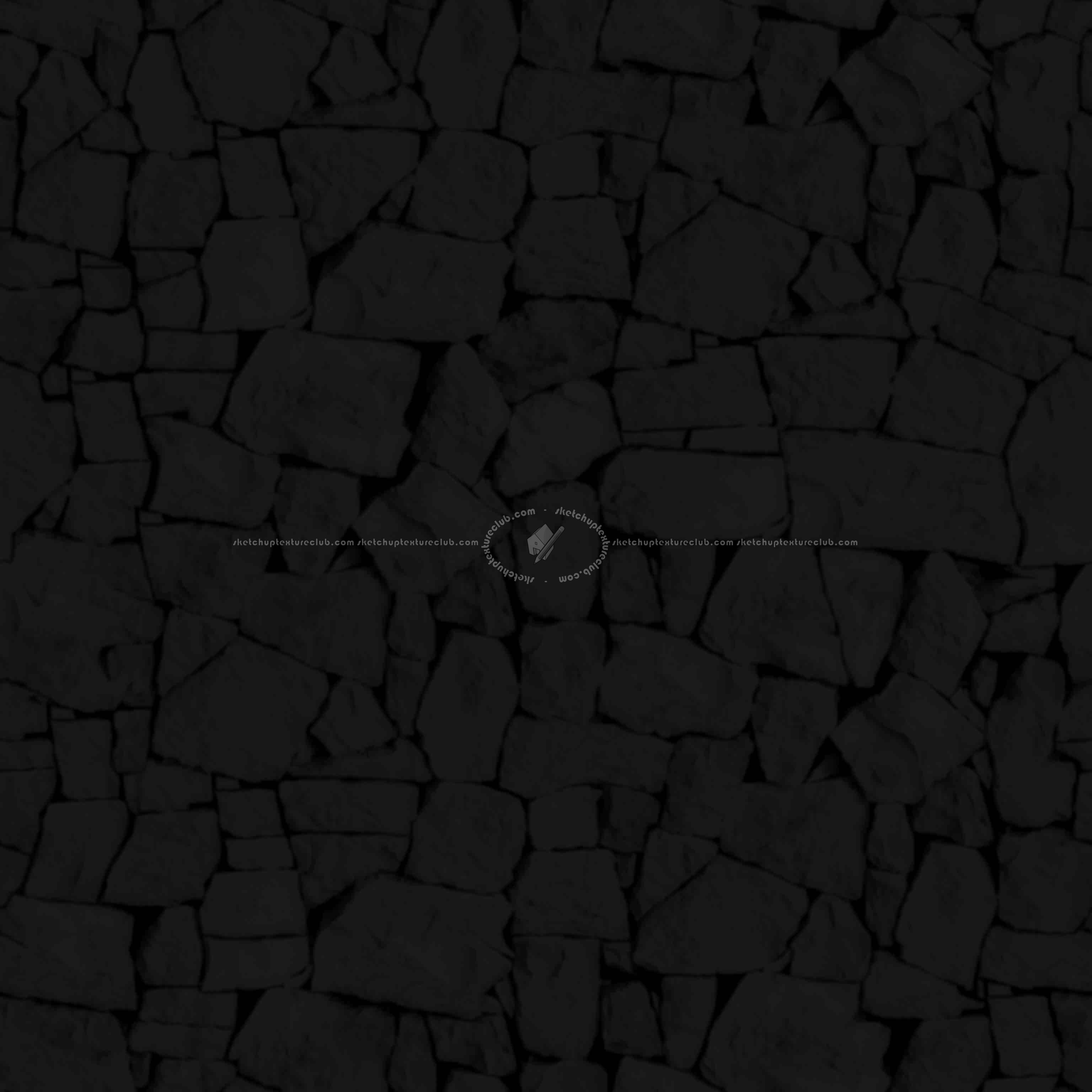 Textures   -   FREE PBR TEXTURES  - spanish stone wall pbr texture seamless 22394 - Specular