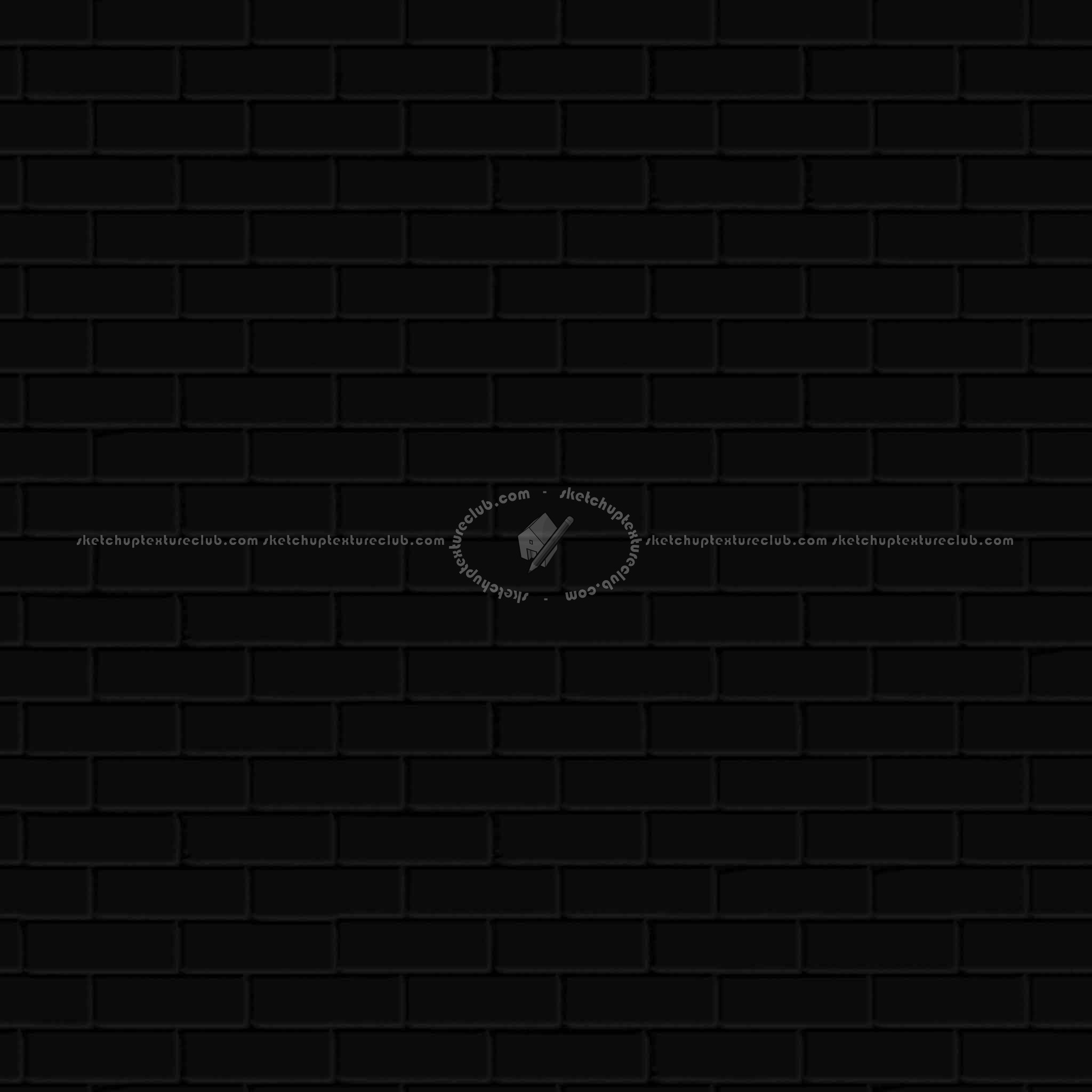 Textures   -   ARCHITECTURE   -   BRICKS   -   Colored Bricks   -   Smooth  - Texture colored bricks smooth seamless 00099 - Specular