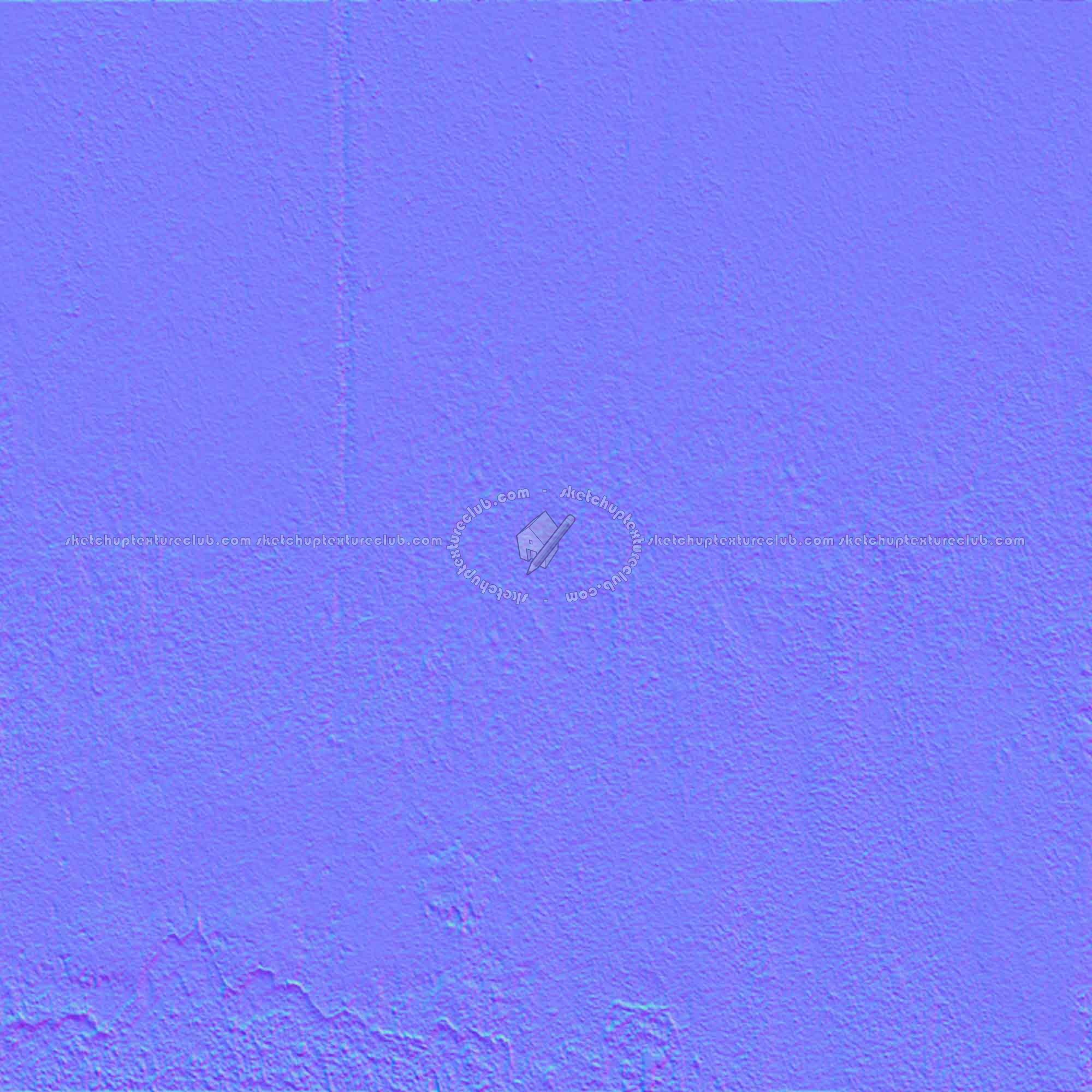 Textures   -   ARCHITECTURE   -   CONCRETE   -   Bare   -   Damaged walls  - Concrete bare damaged texture horizontal seamless 01408 - Normal