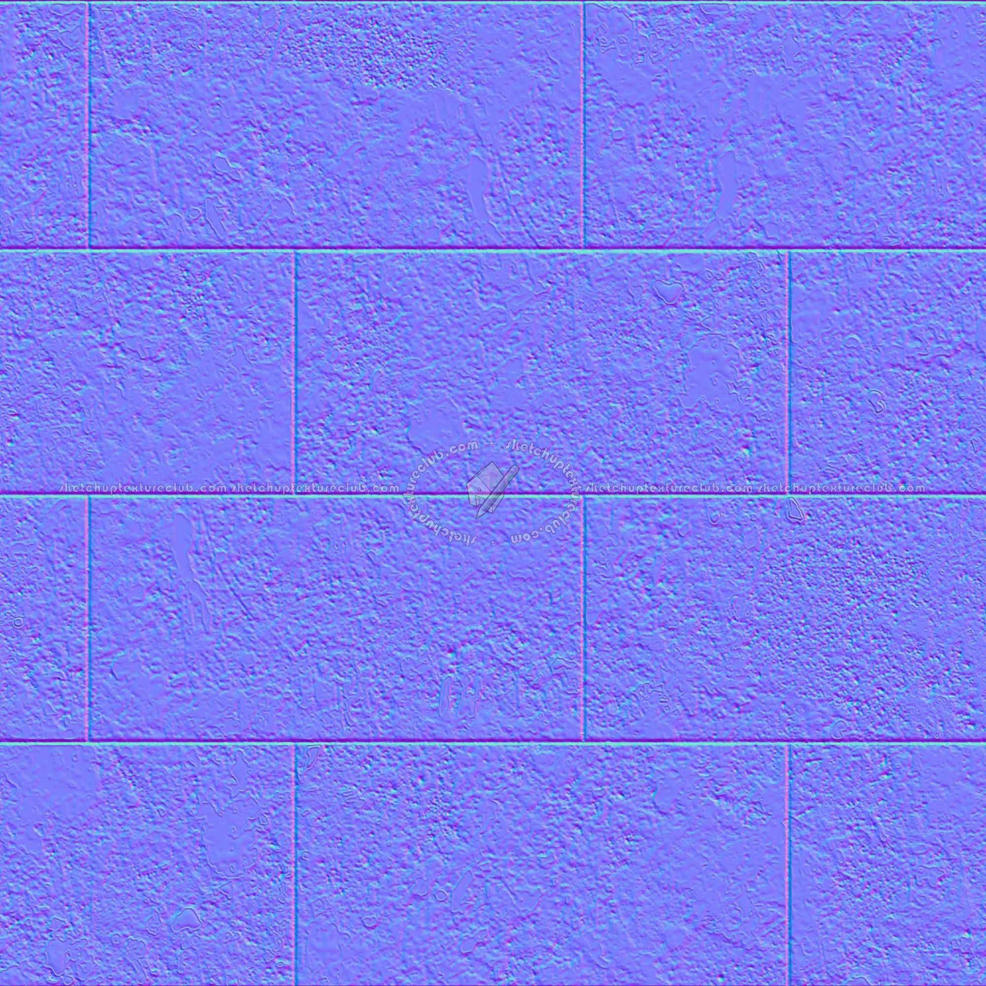 Textures   -   ARCHITECTURE   -   CONCRETE   -   Plates   -   Dirty  - Concrete dirt plates wall texture seamless 01773 - Normal