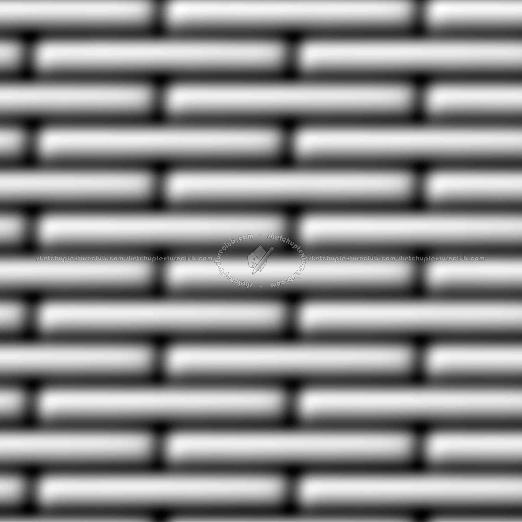 Textures   -   FREE PBR TEXTURES  - ceramic wall bricks PBR texture seamless 21438 - Displacement