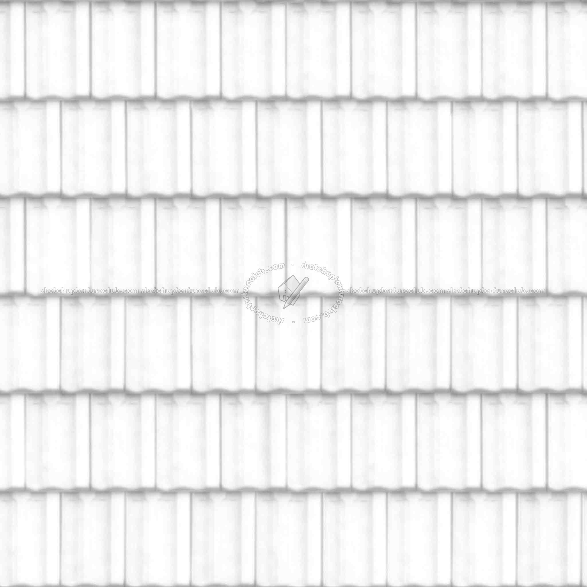 Textures   -   ARCHITECTURE   -   ROOFINGS   -   Clay roofs  - Clay roofing Cote de Beaune texture seamless 03344 - Ambient occlusion