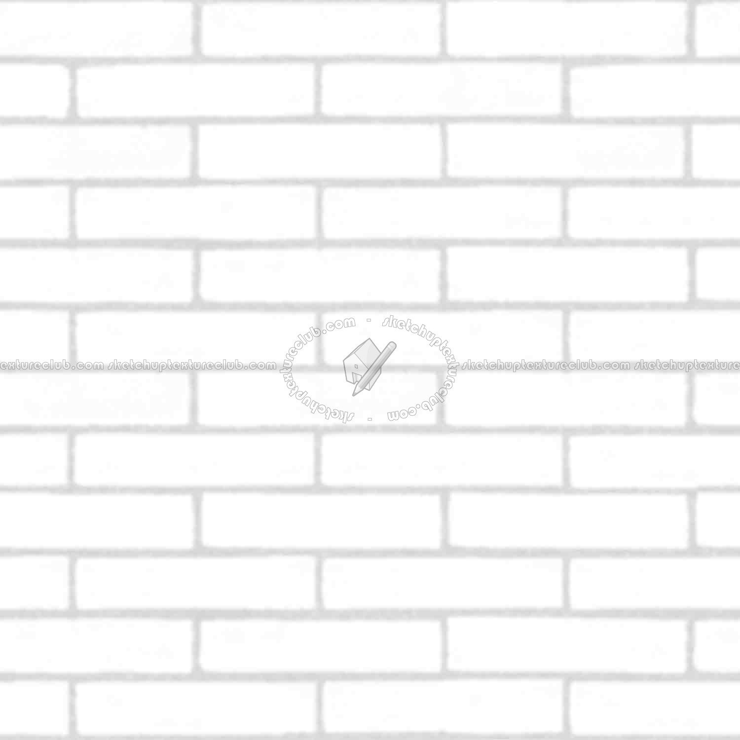 Textures   -   ARCHITECTURE   -   BRICKS   -   Facing Bricks   -   Smooth  - Facing smooth bricks texture seamless 00254 - Ambient occlusion