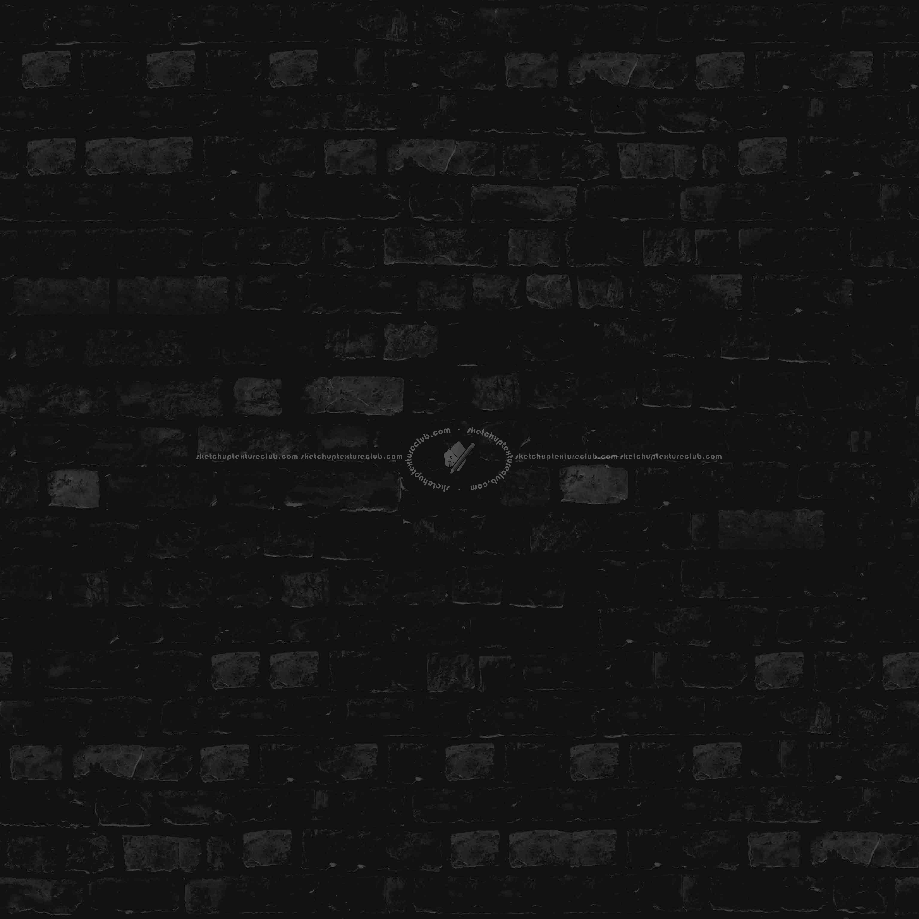 Textures   -   ARCHITECTURE   -   BRICKS   -   Old bricks  - Old bricks texture seamless 00339 - Specular