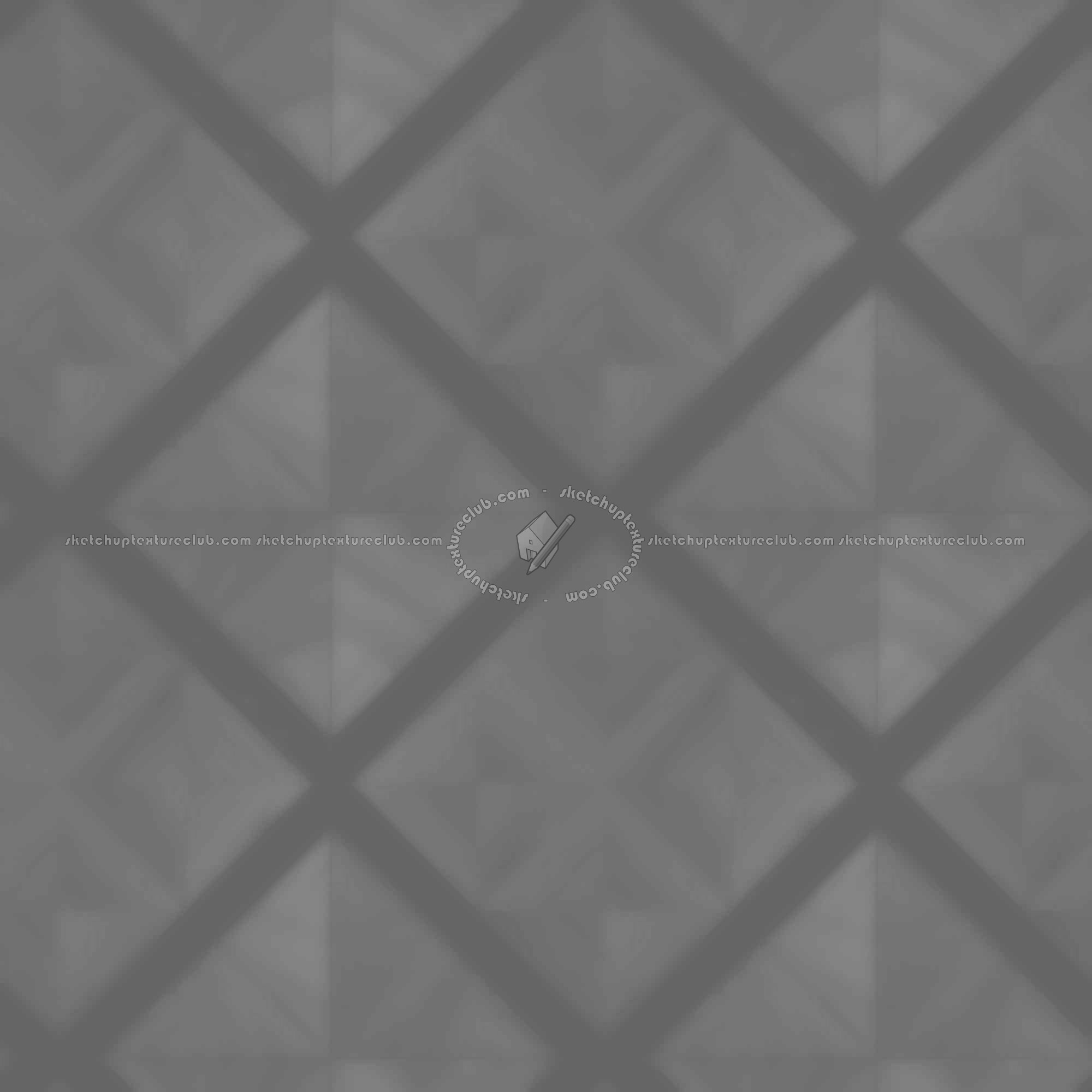 Textures   -   ARCHITECTURE   -   WOOD FLOORS   -   Geometric pattern  - Parquet geometric pattern texture seamless 04726 - Displacement