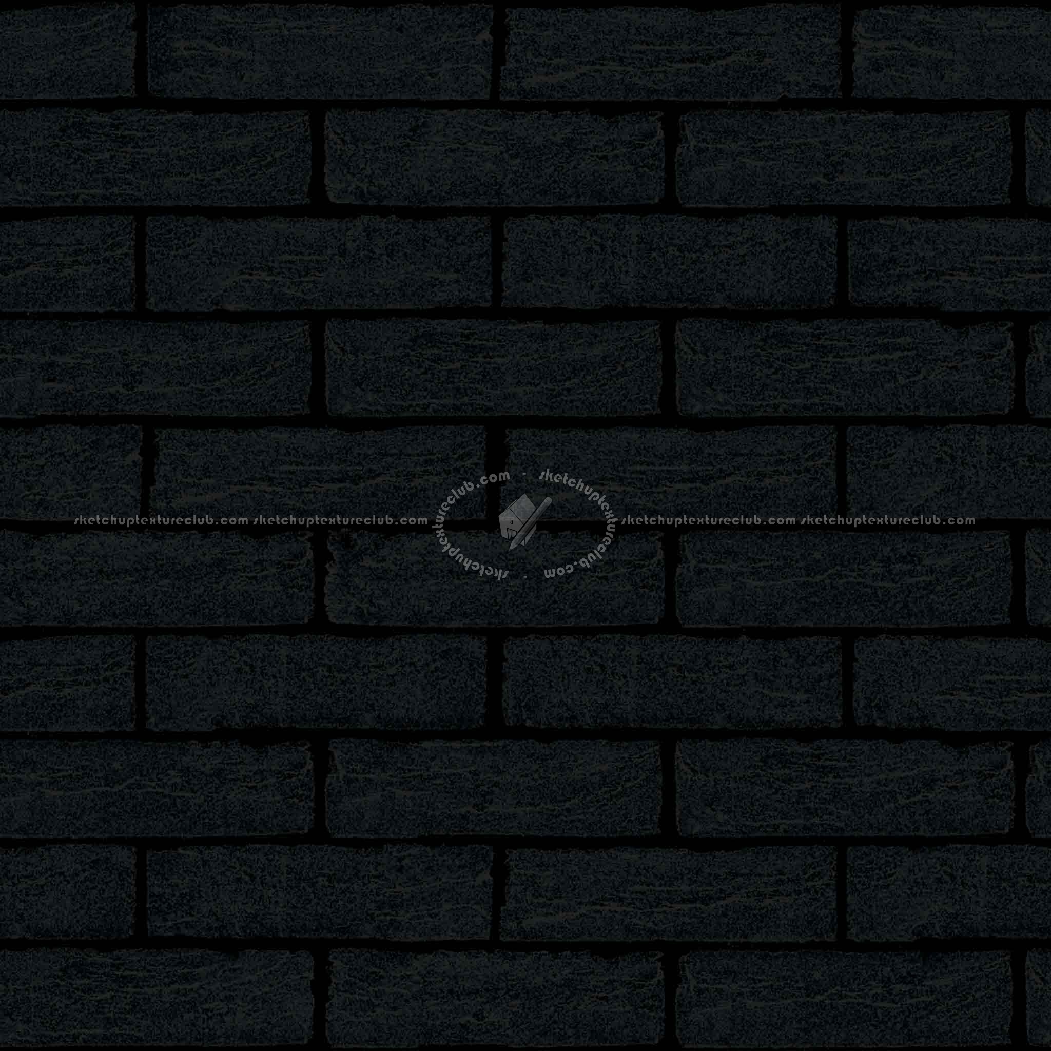 Textures   -   ARCHITECTURE   -   BRICKS   -   Facing Bricks   -   Rustic  - Rustic bricks texture seamless 00178 - Specular