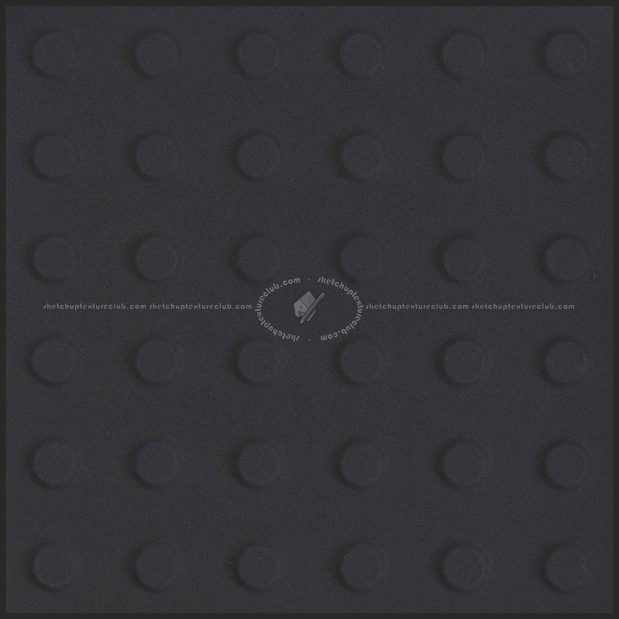 Textures   -   ARCHITECTURE   -   PAVING OUTDOOR   -   Tactile  - Tactile pavement PBR texture seamless 21943 - Specular