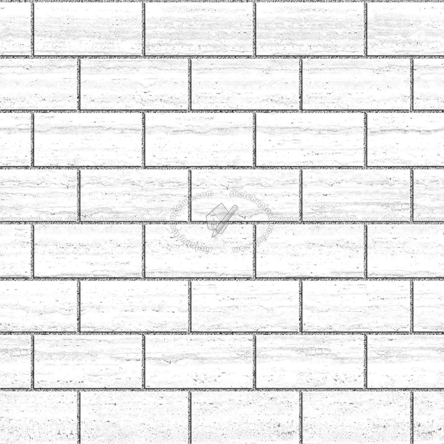 Textures   -   ARCHITECTURE   -   MARBLE SLABS   -   Marble wall cladding  - Travertine wall cladding texture seamless 20820 - Bump