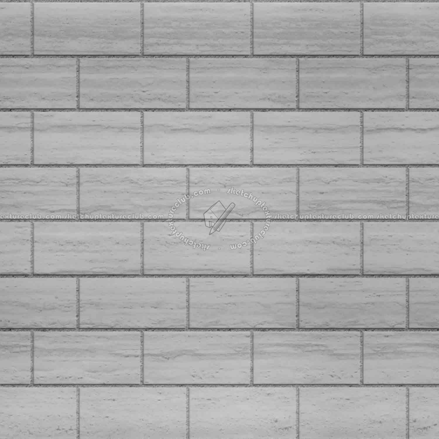 Textures   -   ARCHITECTURE   -   MARBLE SLABS   -   Marble wall cladding  - Travertine wall cladding texture seamless 20820 - Displacement