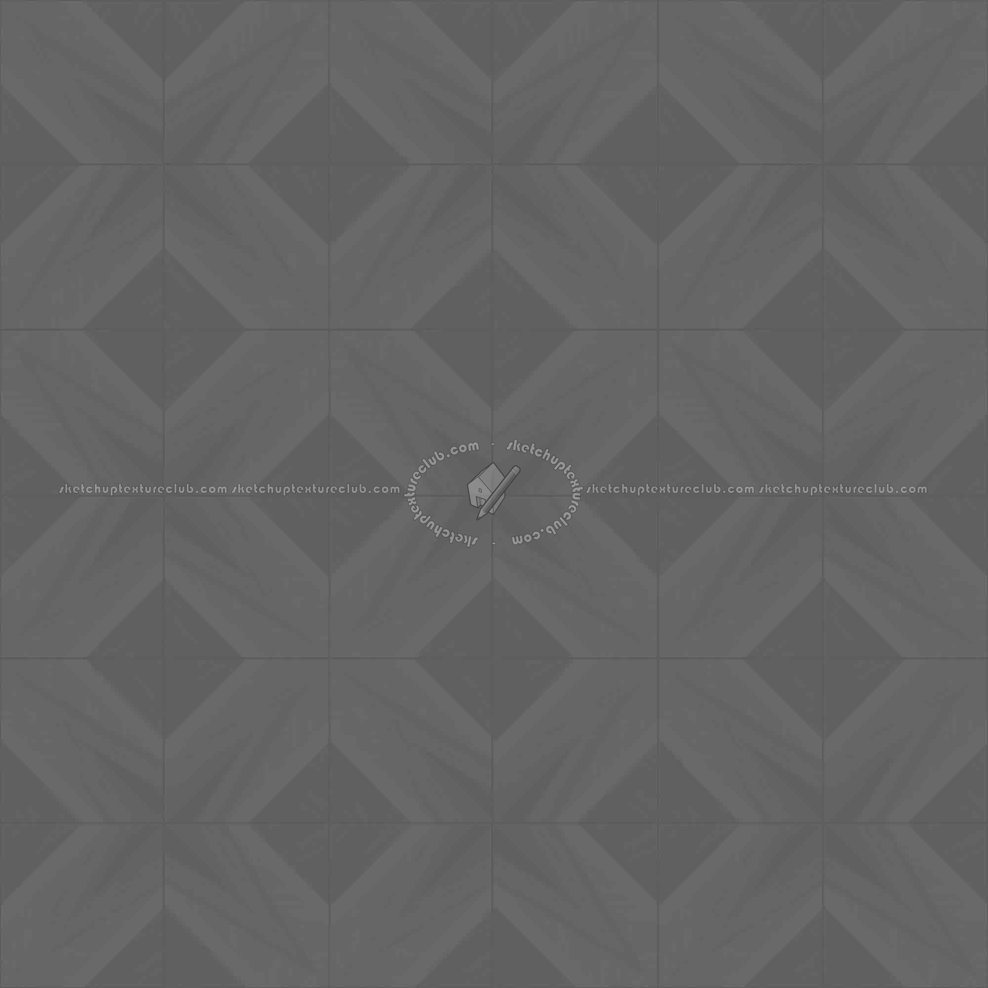 Textures   -   ARCHITECTURE   -   WOOD FLOORS   -   Geometric pattern  - Parquet geometric pattern texture seamless 04771 - Displacement