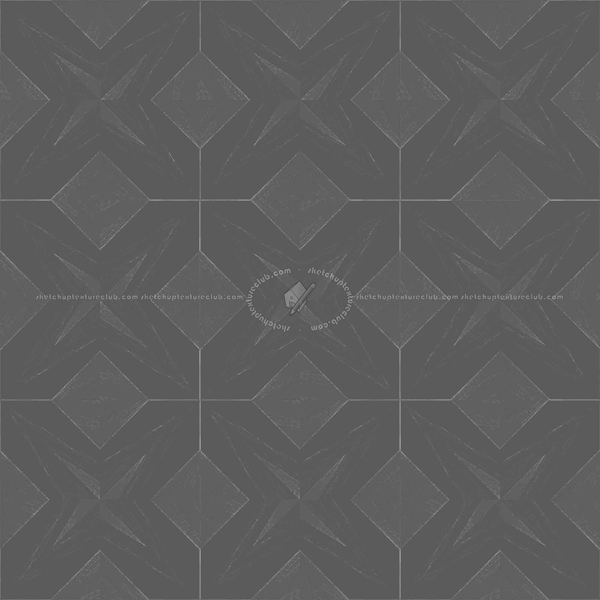 Textures   -   ARCHITECTURE   -   WOOD FLOORS   -   Geometric pattern  - Parquet geometric pattern texture seamless 04771 - Specular