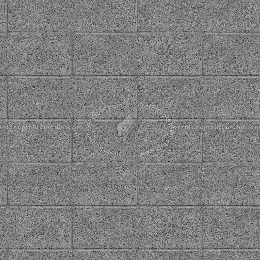 Textures   -   ARCHITECTURE   -   CONCRETE   -   Plates   -   Clean  - Clean cinder block texture seamless 01673 (seamless)