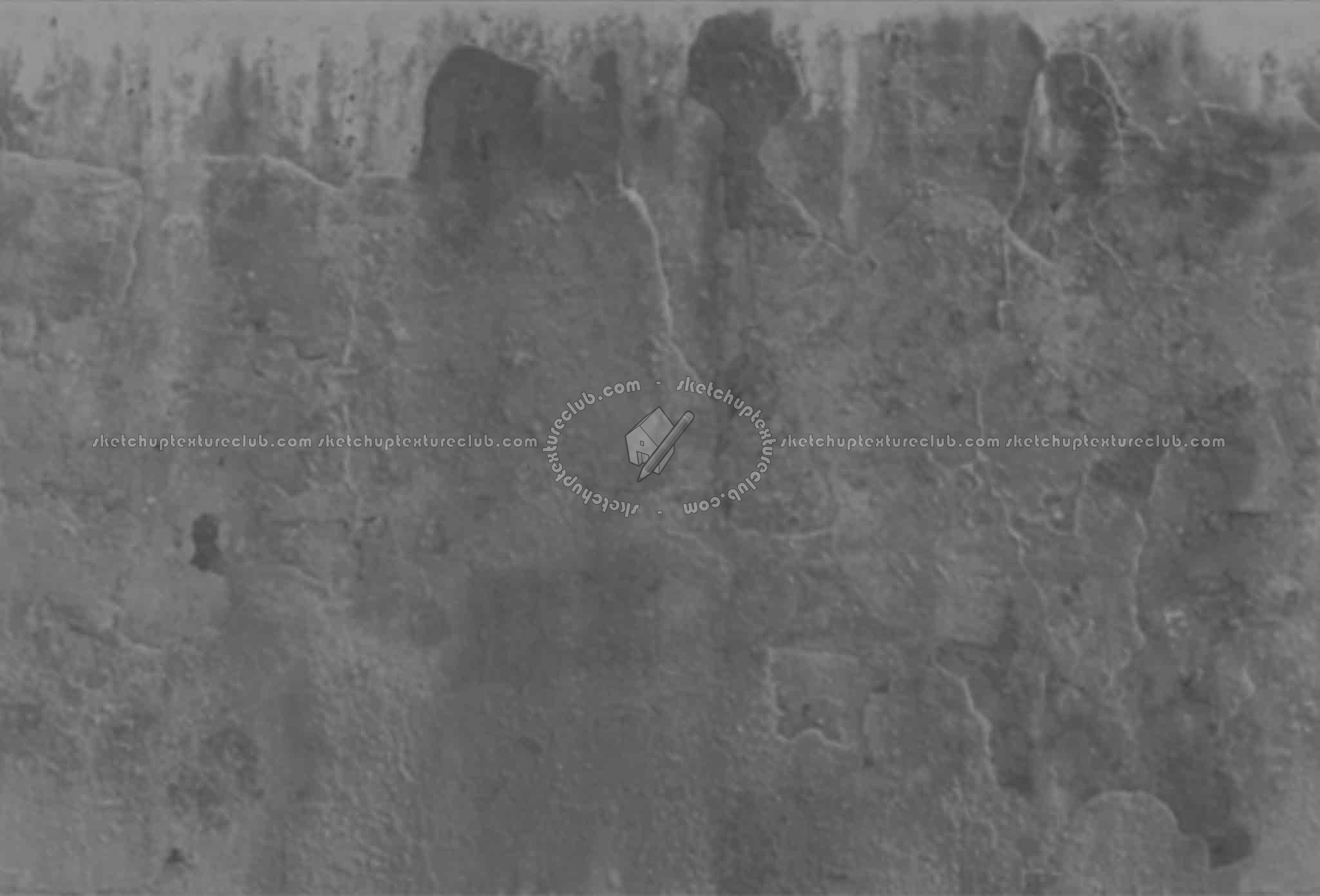 Textures   -   ARCHITECTURE   -   CONCRETE   -   Bare   -   Damaged walls  - Concrete wall damaged 01410 - Displacement