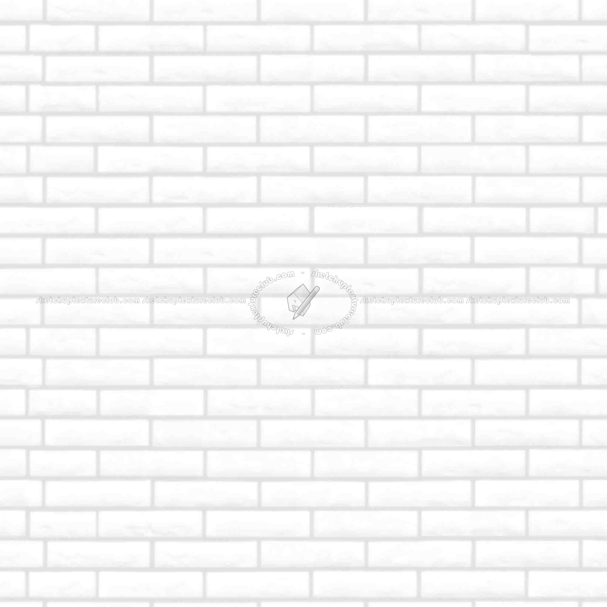 Textures   -   ARCHITECTURE   -   BRICKS   -   Facing Bricks   -   Rustic  - Rustic bricks texture seamless 00224 - Ambient occlusion