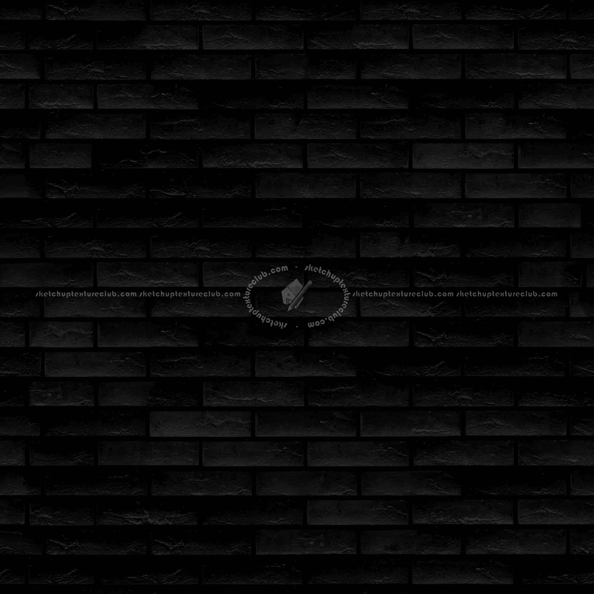 Textures   -   ARCHITECTURE   -   BRICKS   -   Facing Bricks   -   Rustic  - Rustic bricks texture seamless 00224 - Specular