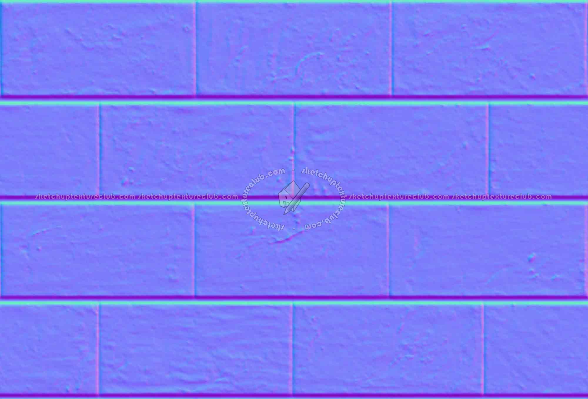 Textures   -   ARCHITECTURE   -   BRICKS   -   Special Bricks  - Special brick texture seamless 00479 - Normal