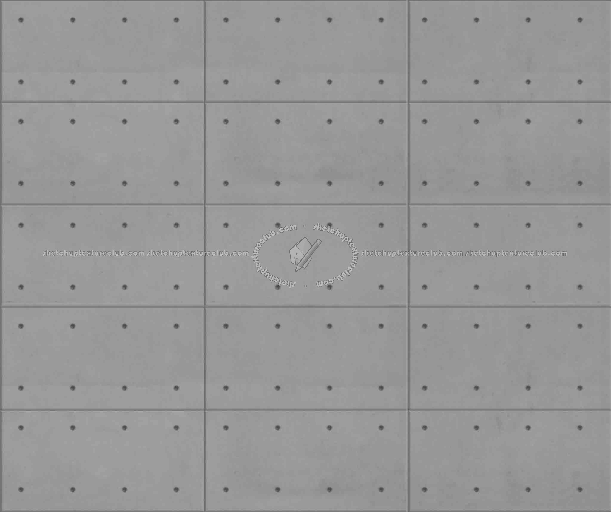 Textures   -   ARCHITECTURE   -   CONCRETE   -   Plates   -   Tadao Ando  - Tadao ando concrete plates seamless 01865 - Displacement