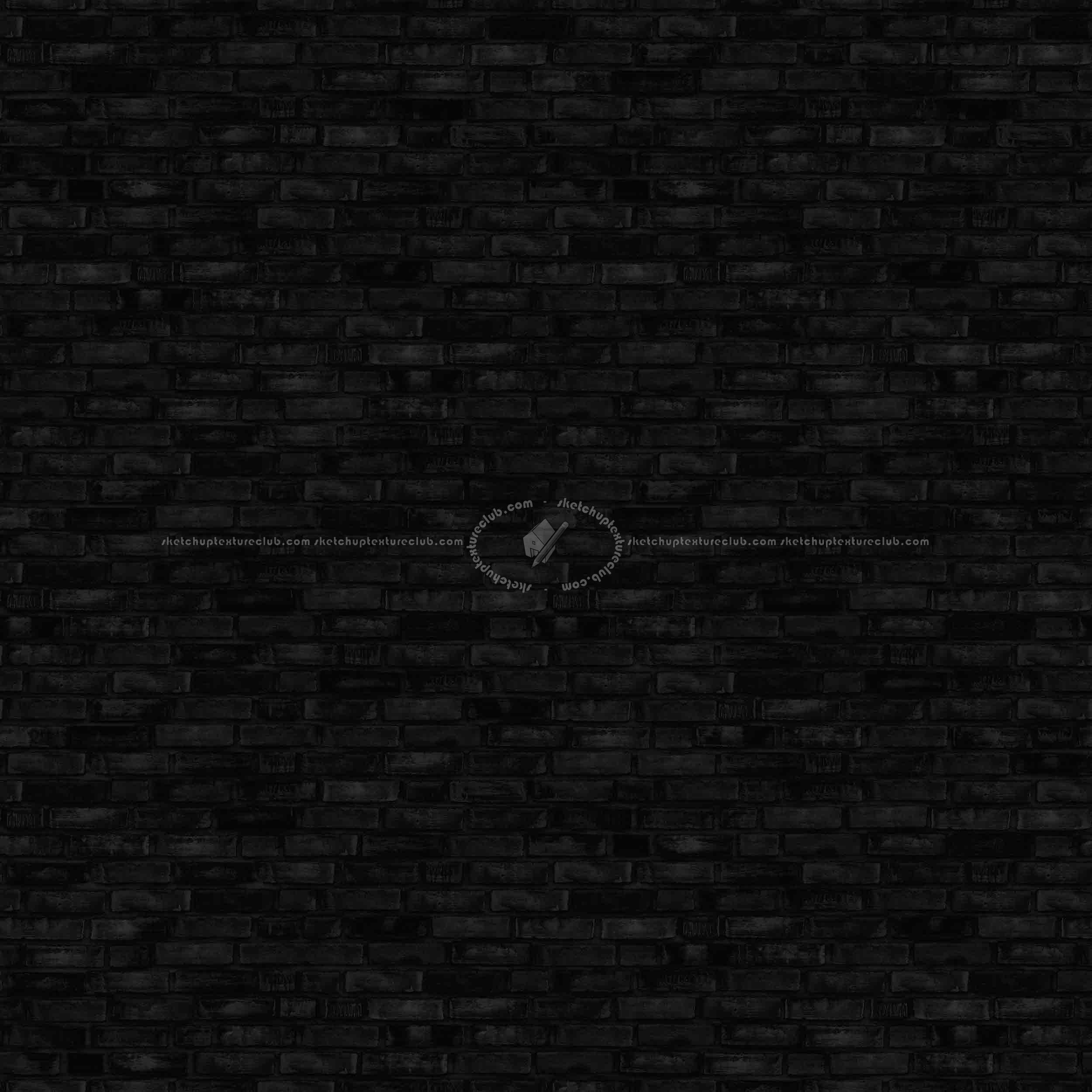 Textures   -   ARCHITECTURE   -   BRICKS   -   Facing Bricks   -   Rustic  - Rustic bricks texture seamless 00225 - Specular