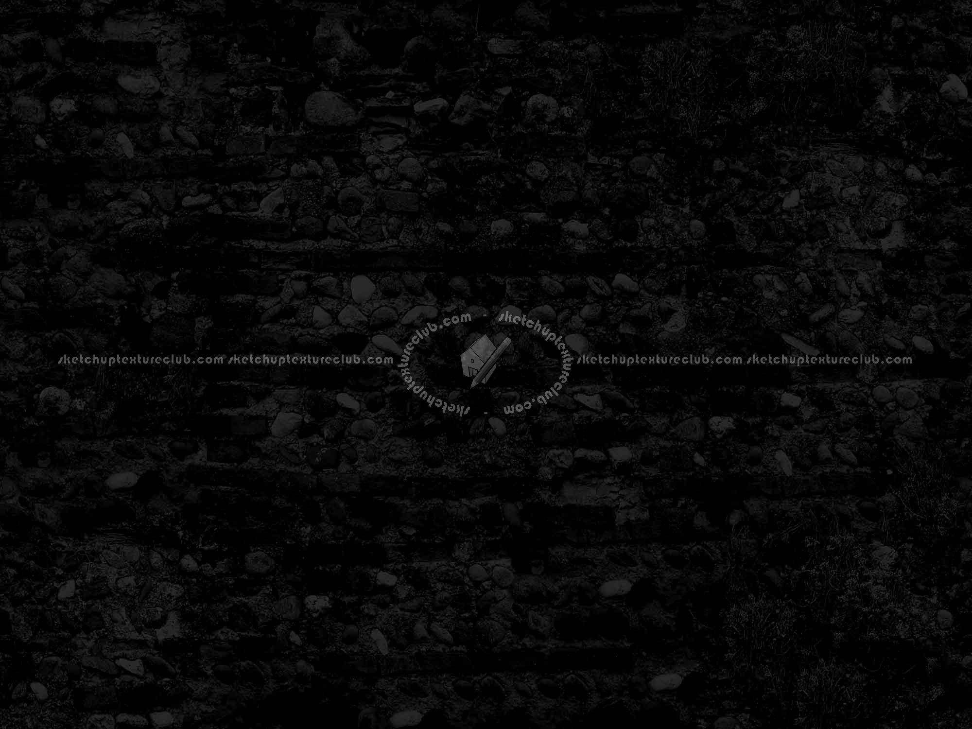 Textures   -   ARCHITECTURE   -   STONES WALLS   -   Damaged walls  - Damaged wall stone texture seamless 08287 - Specular