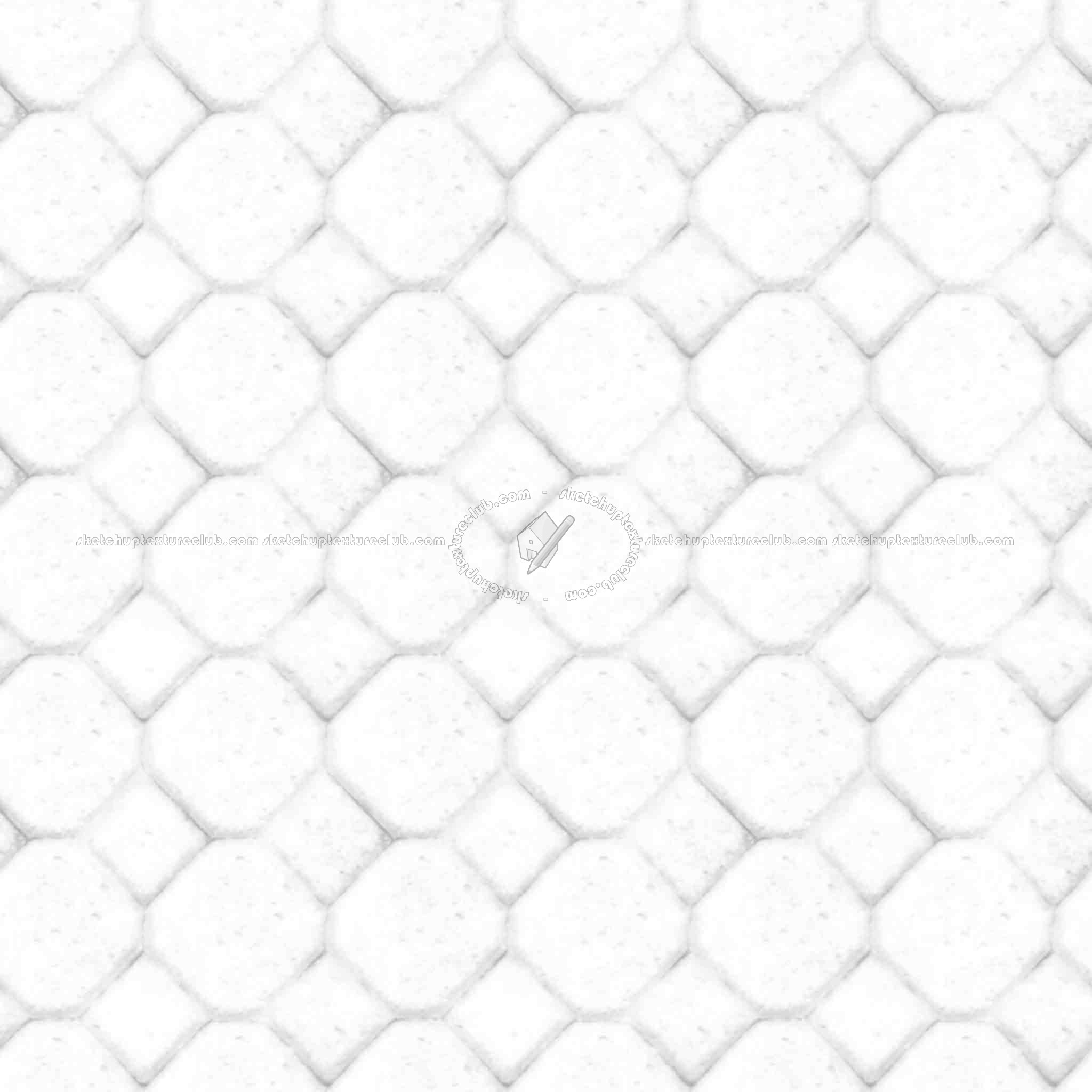 Textures   -   ARCHITECTURE   -   PAVING OUTDOOR   -   Concrete   -   Blocks mixed  - Paving concrete mixed size texture seamless 05613 - Ambient occlusion