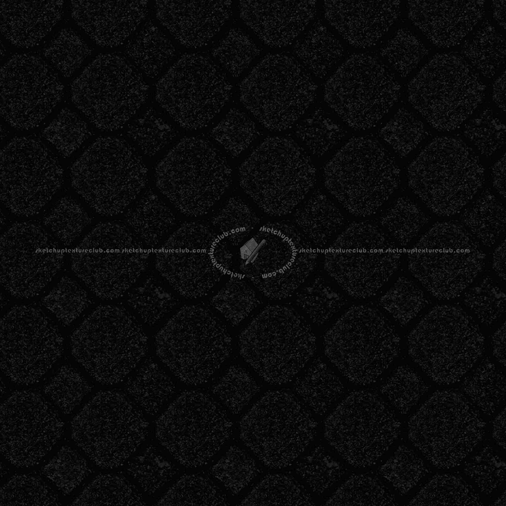 Textures   -   ARCHITECTURE   -   PAVING OUTDOOR   -   Concrete   -   Blocks mixed  - Paving concrete mixed size texture seamless 05613 - Specular