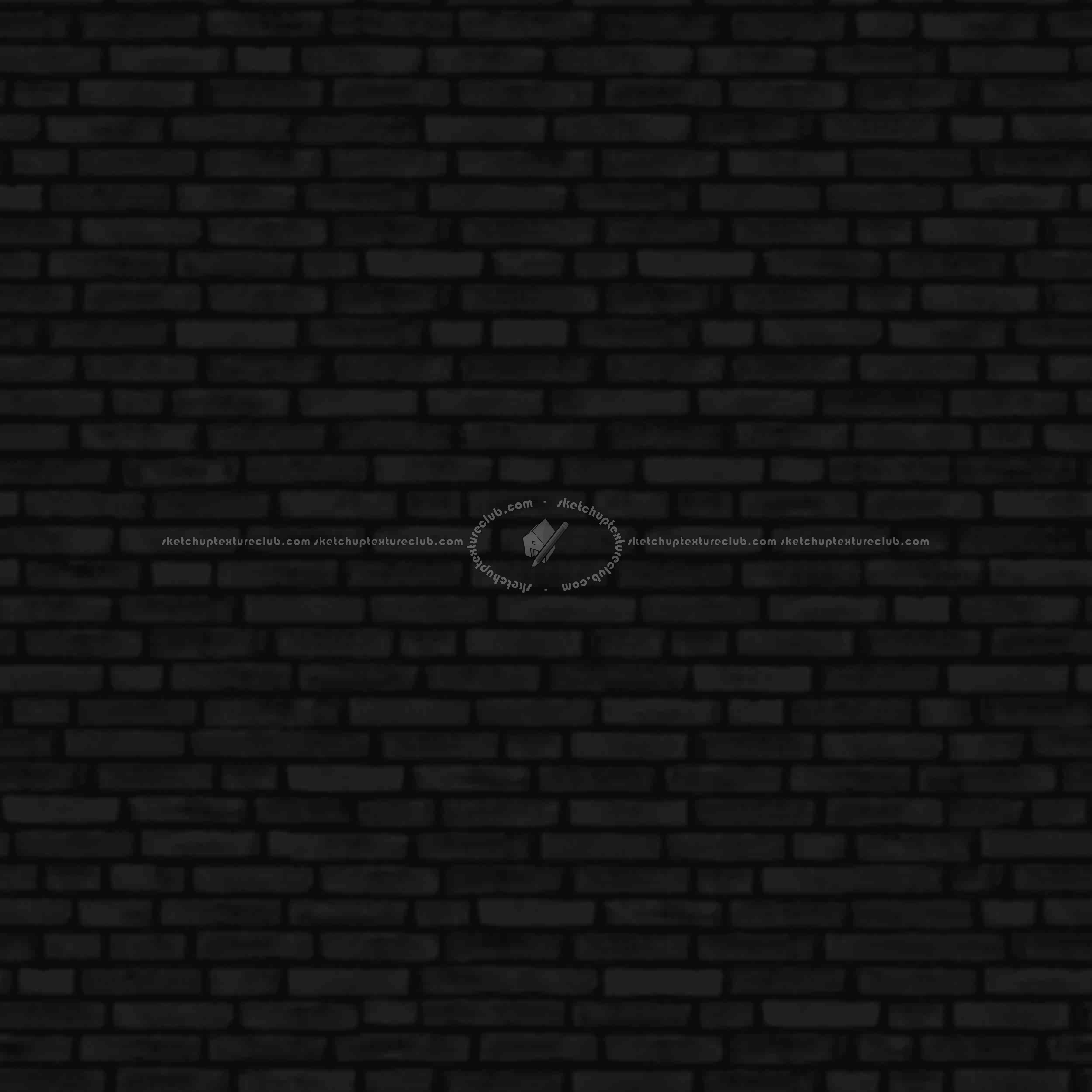 Textures   -   ARCHITECTURE   -   BRICKS   -   Facing Bricks   -   Rustic  - Rustic bricks texture seamless 00226 - Specular