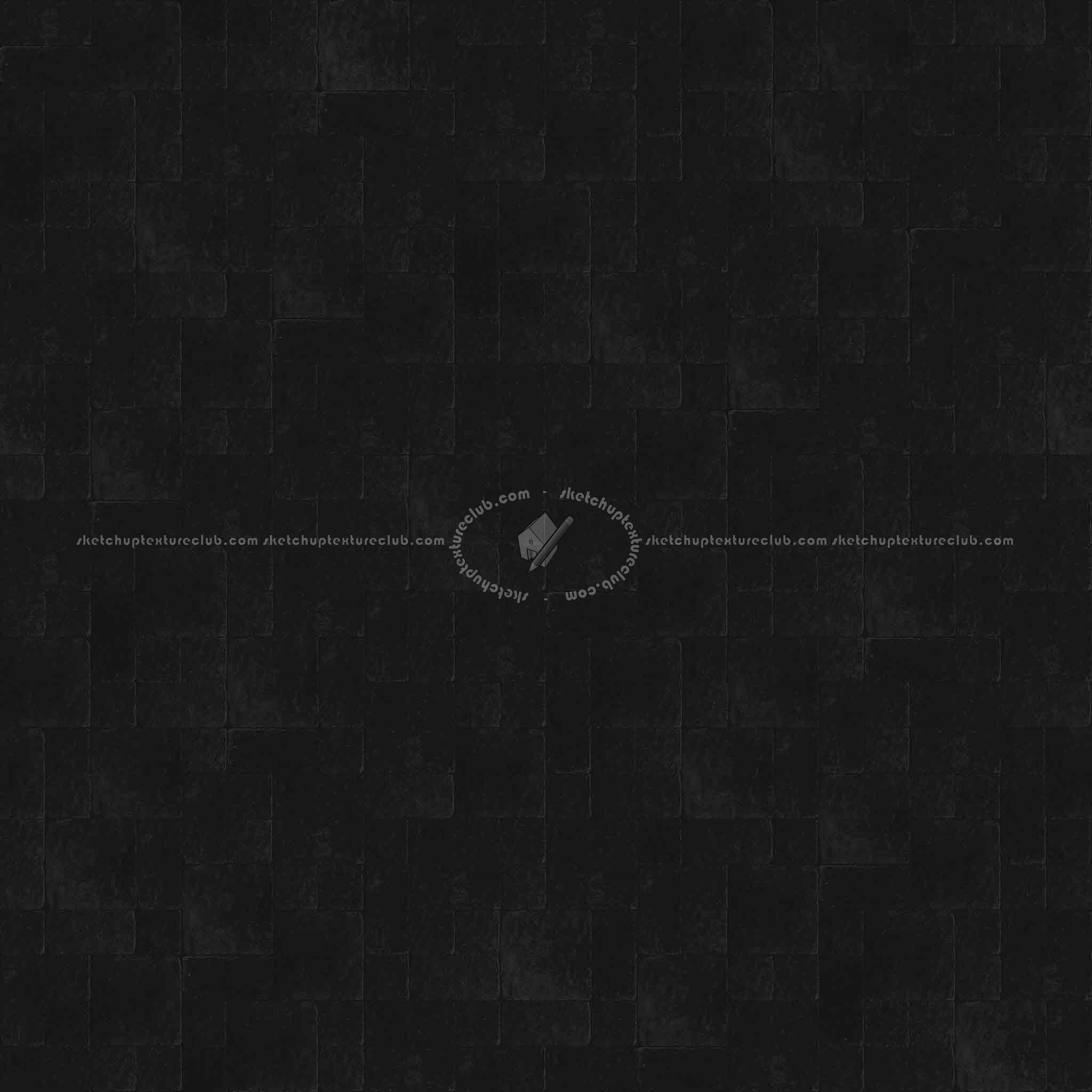 Textures   -   ARCHITECTURE   -   PAVING OUTDOOR   -   Pavers stone   -   Blocks mixed  - Pavers stone mixed size texture seamless 06140 - Specular