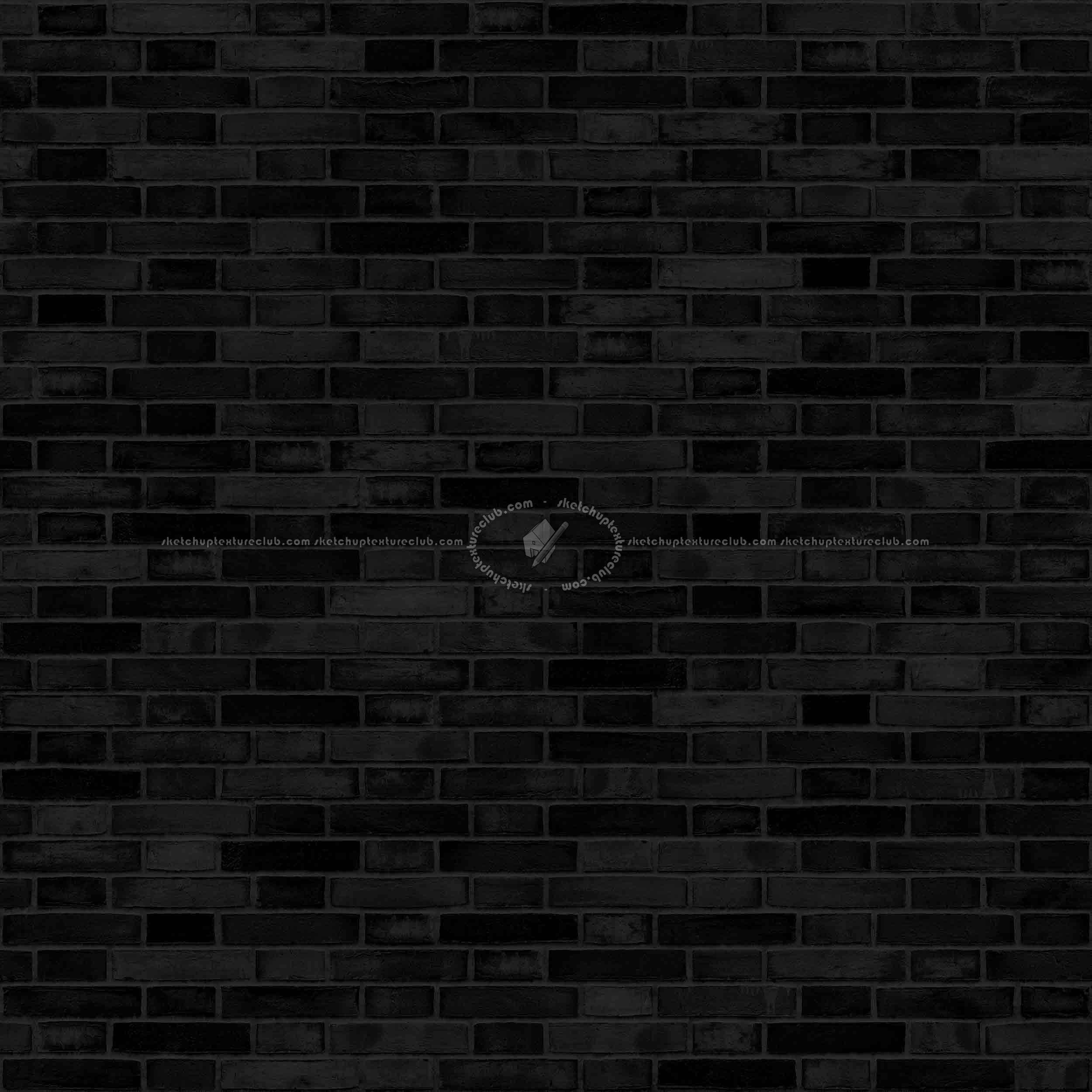 Textures   -   ARCHITECTURE   -   BRICKS   -   Facing Bricks   -   Rustic  - Rustic bricks texture seamless 00227 - Specular