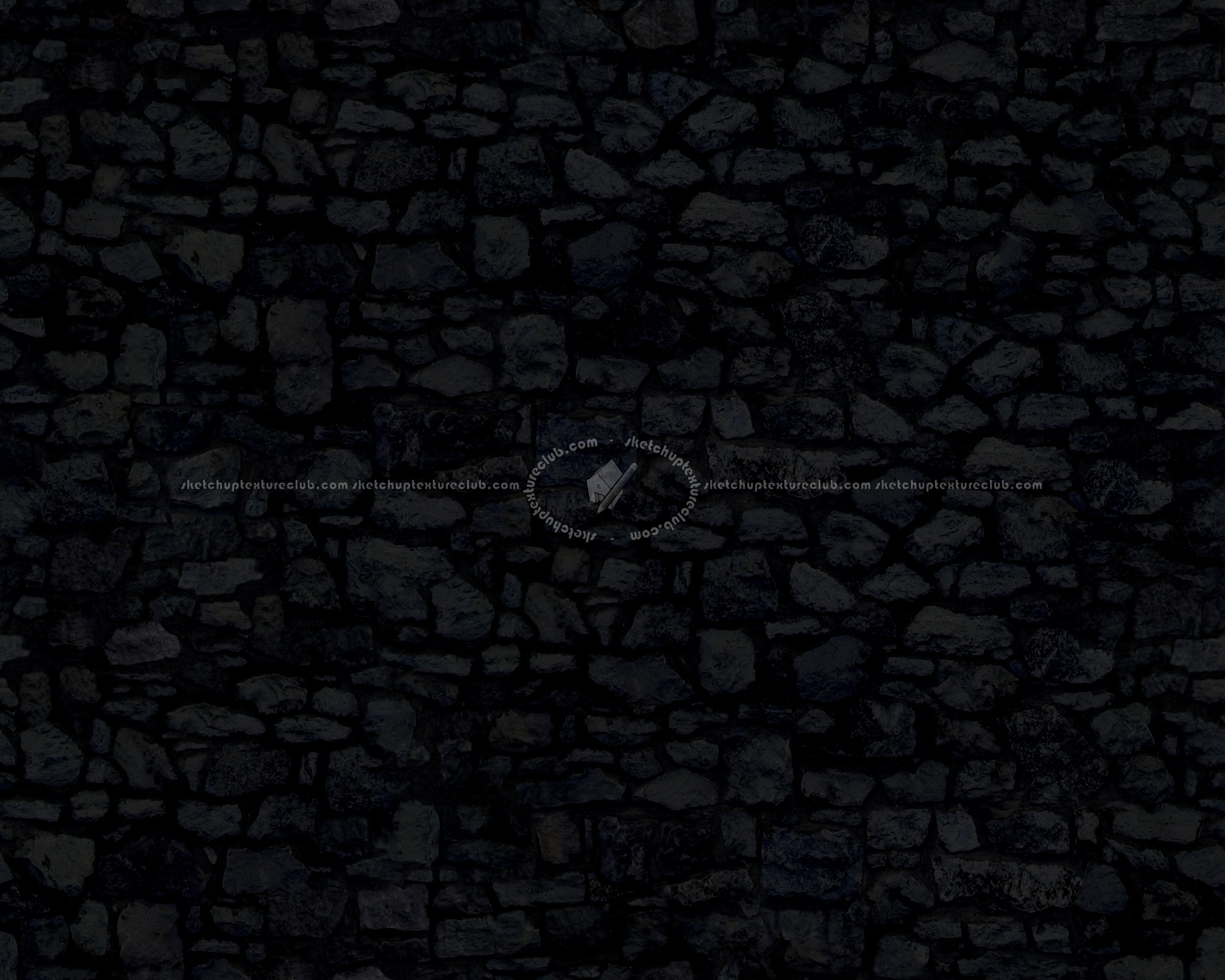 Textures   -   ARCHITECTURE   -   STONES WALLS   -   Damaged walls  - Damaged wall stone texture seamless 08289 - Specular