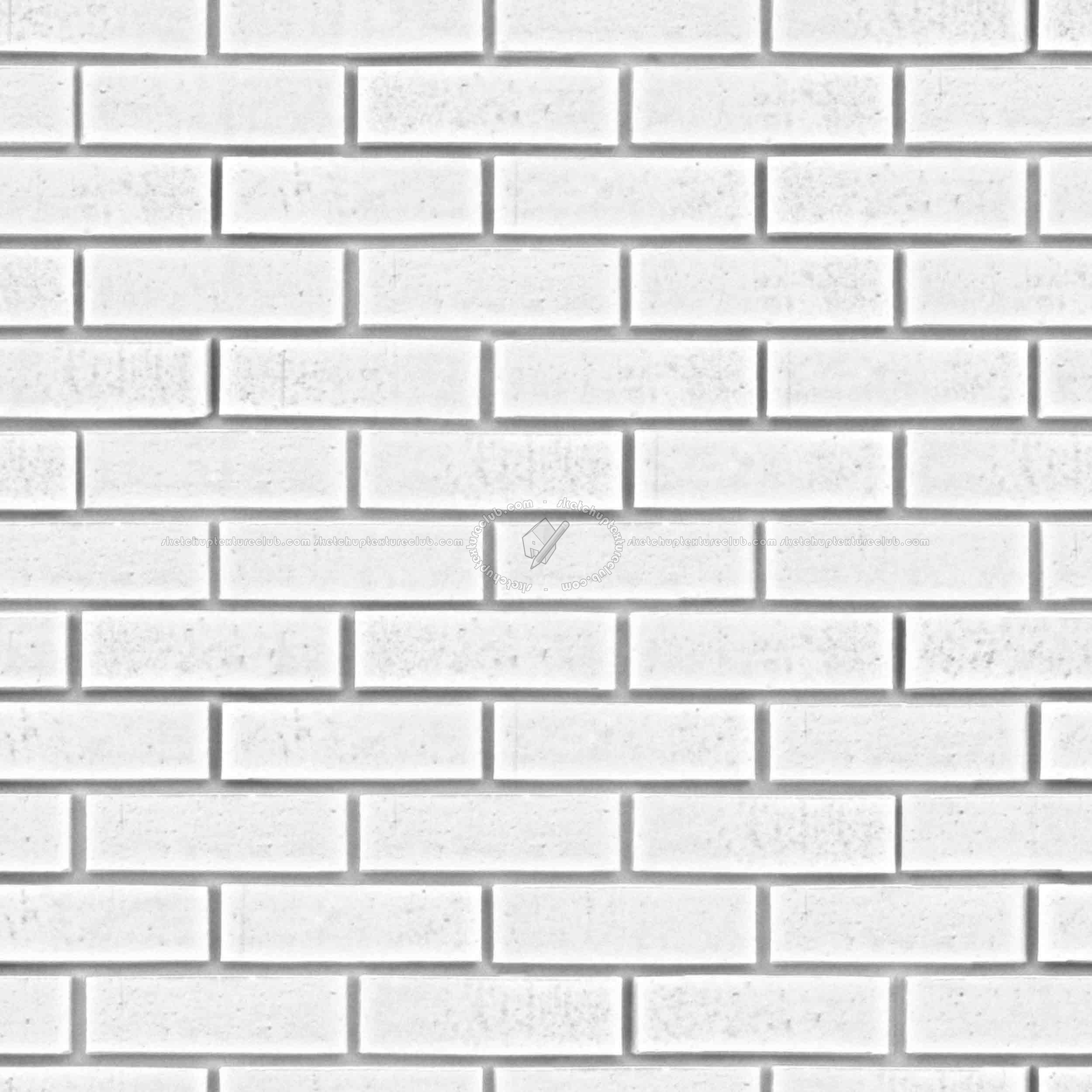 Textures   -   ARCHITECTURE   -   BRICKS   -   Facing Bricks   -   Smooth  - Facing smooth bricks texture seamless 00304 - Ambient occlusion