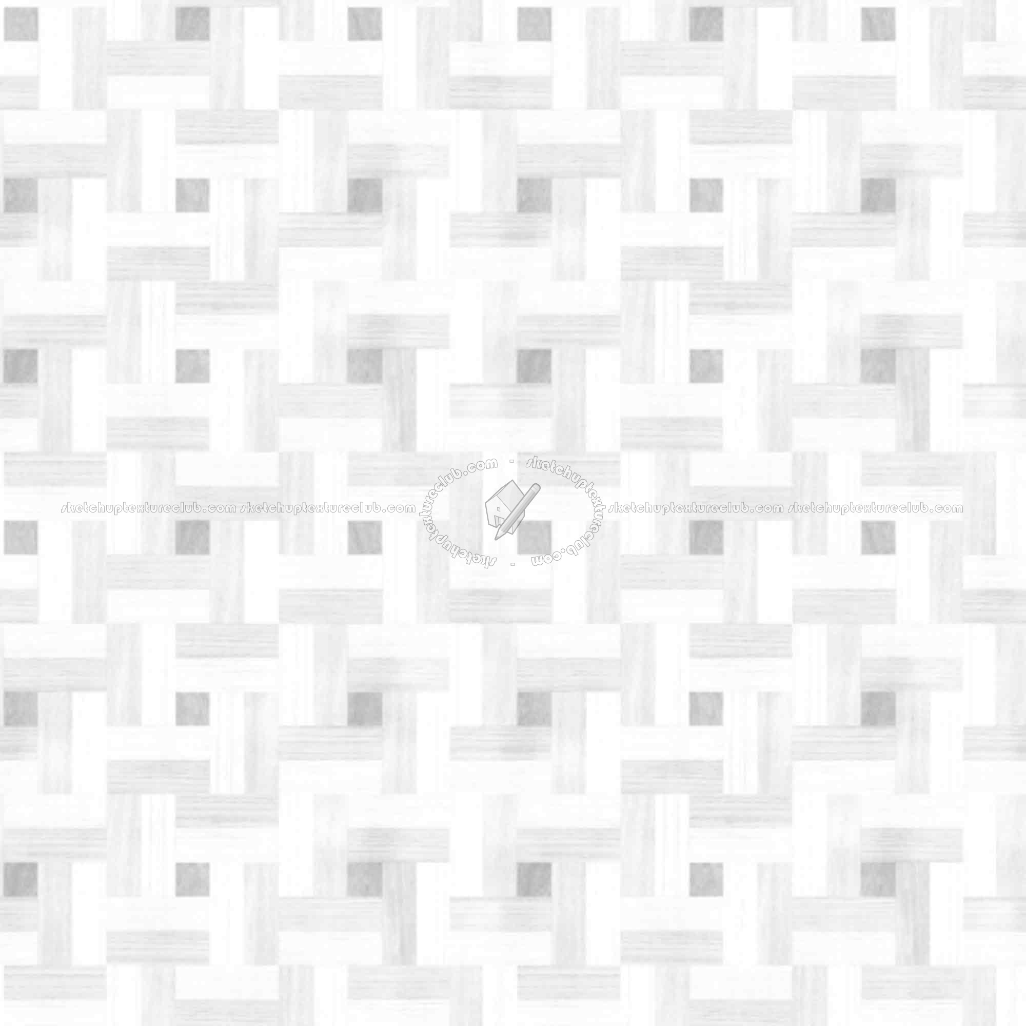 Textures   -   ARCHITECTURE   -   WOOD FLOORS   -   Geometric pattern  - Parquet geometric pattern texture seamless 04776 - Ambient occlusion
