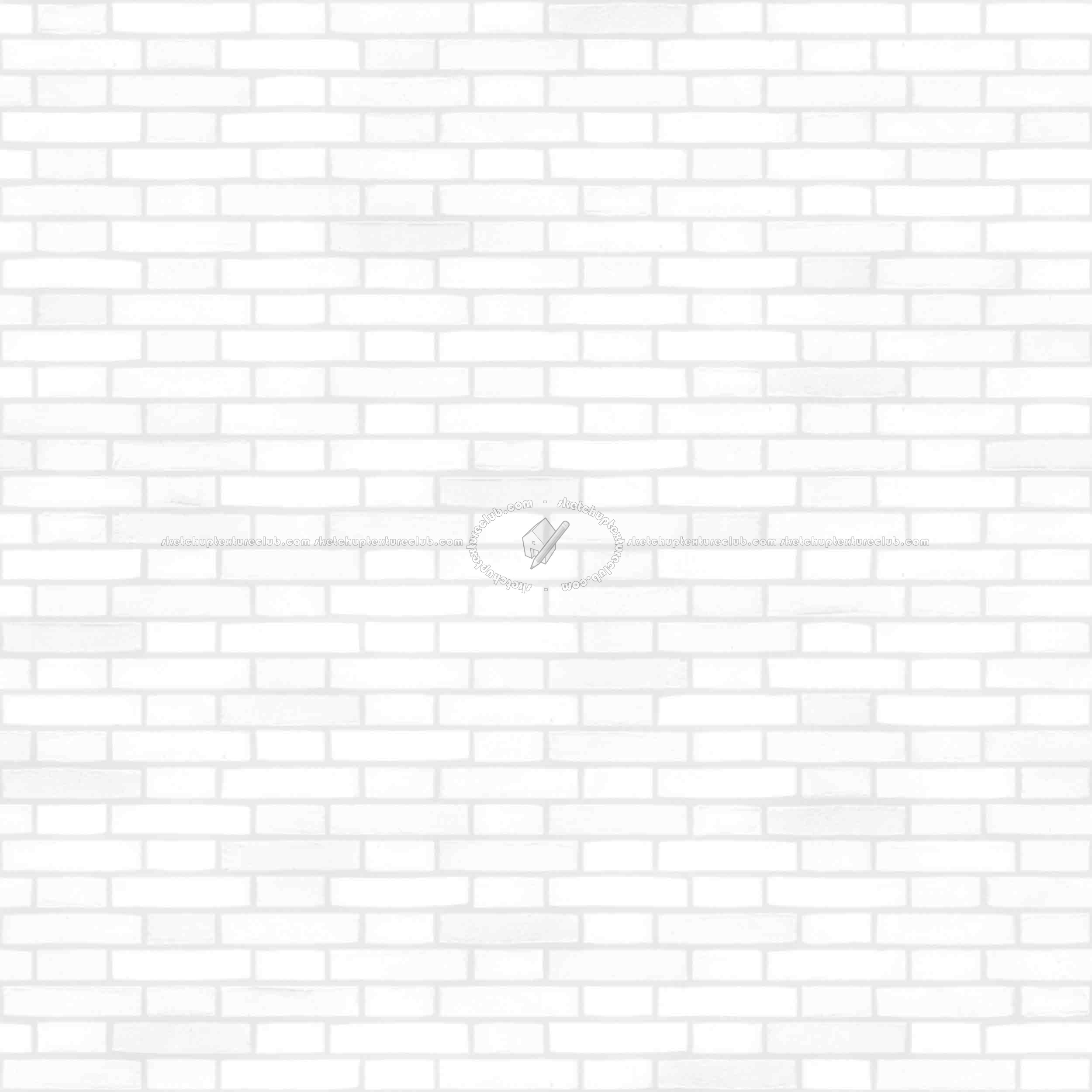 Textures   -   ARCHITECTURE   -   BRICKS   -   Facing Bricks   -   Rustic  - Rustic bricks texture seamless 00228 - Ambient occlusion
