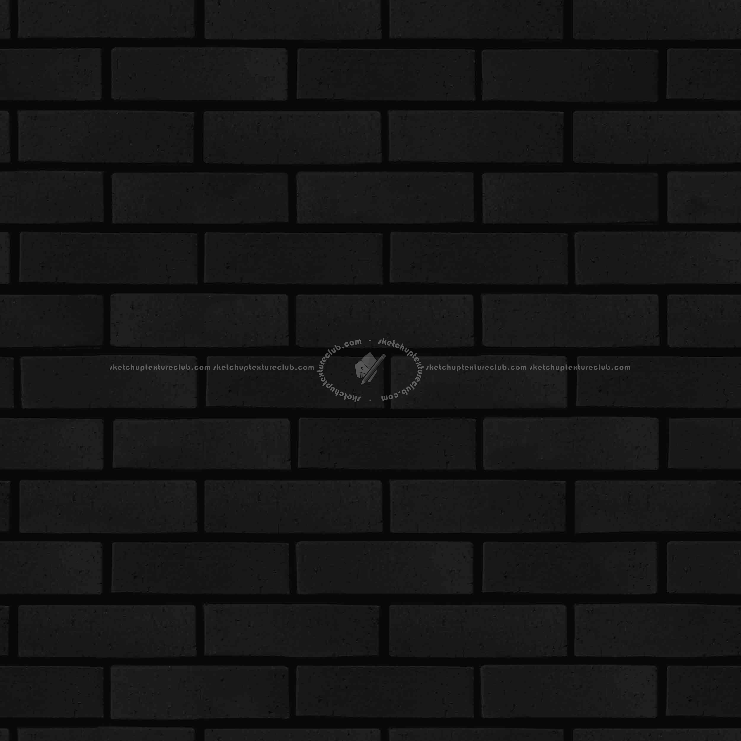 Textures   -   ARCHITECTURE   -  BRICKS  -   Facing Bricks   -   Smooth  - Facing smooth bricks texture seamless 00306 - Specular