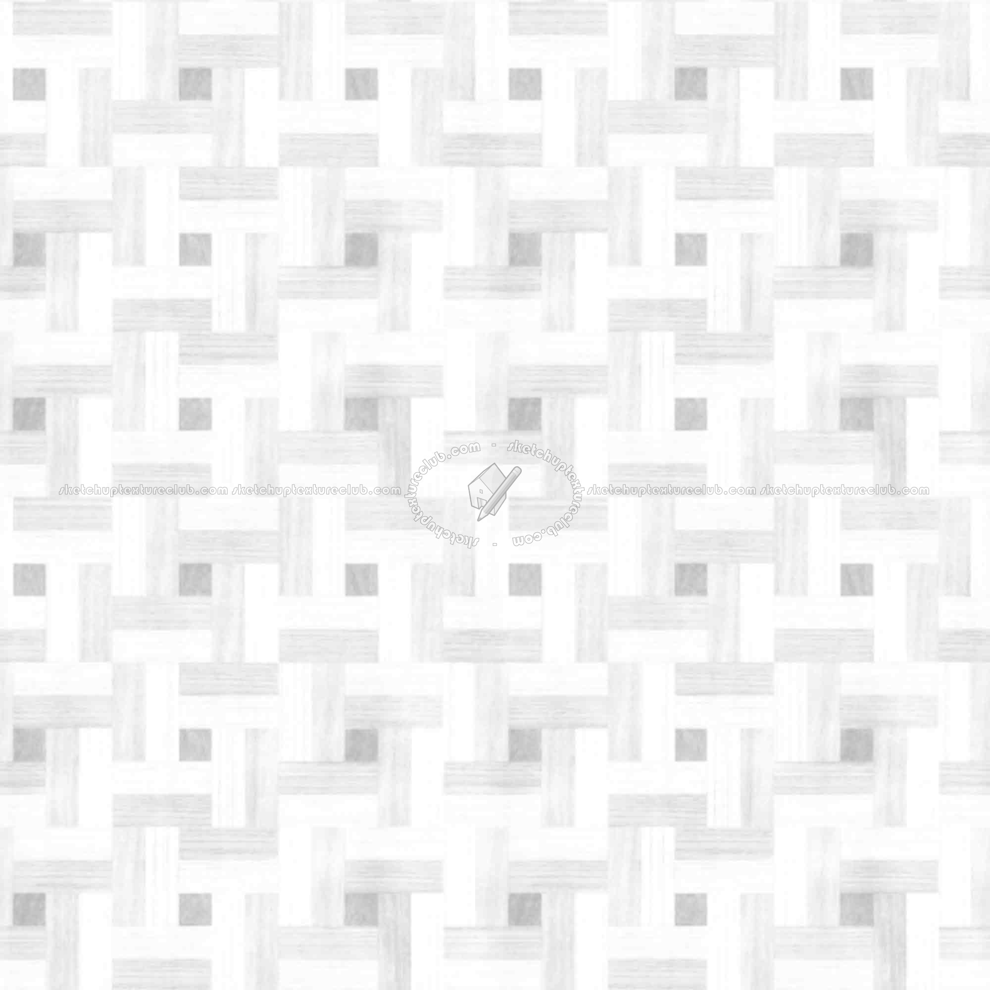Textures   -   ARCHITECTURE   -   WOOD FLOORS   -   Geometric pattern  - Parquet geometric pattern texture seamless 04778 - Ambient occlusion