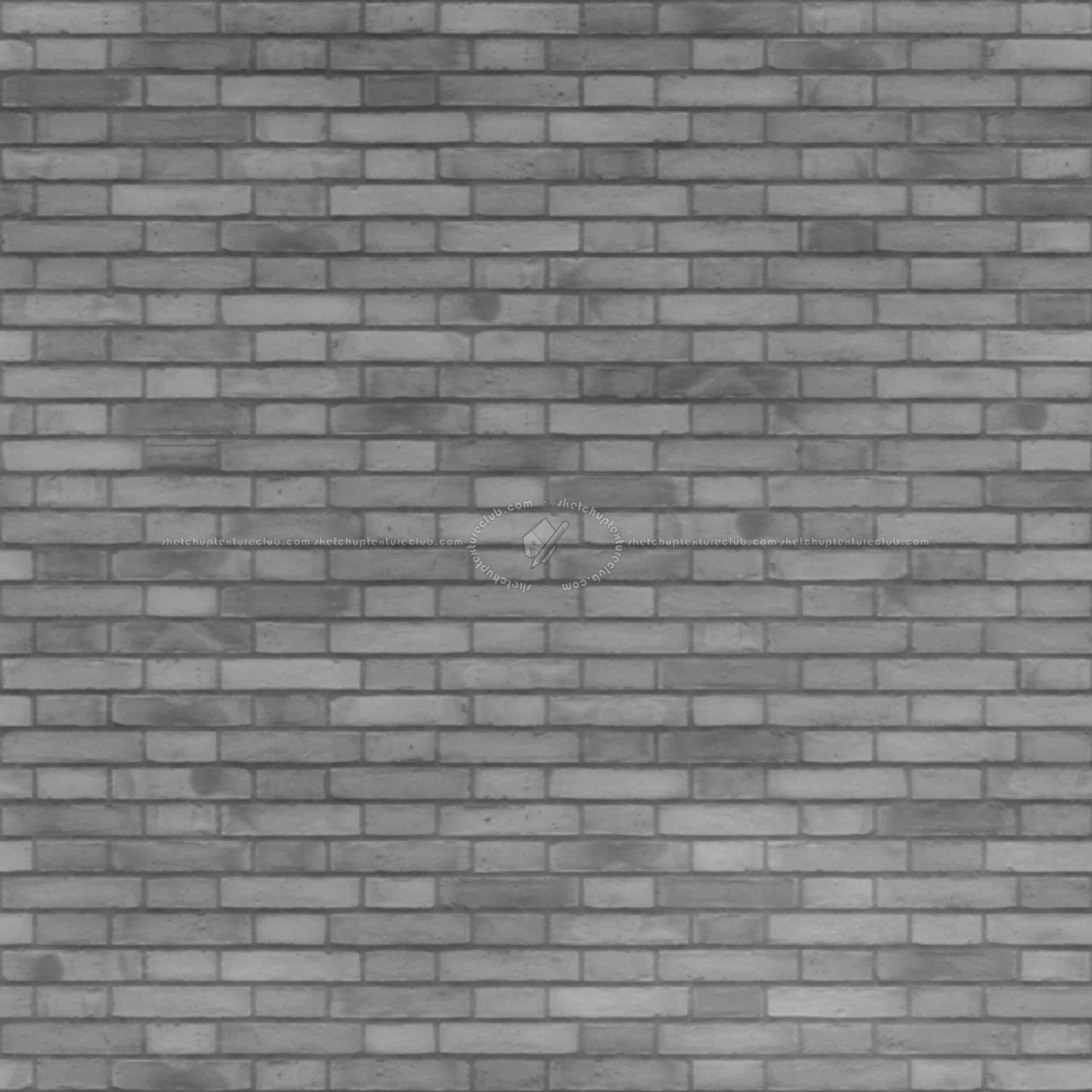Textures   -   ARCHITECTURE   -   BRICKS   -   Facing Bricks   -   Rustic  - Rustic bricks texture seamless 00230 - Displacement