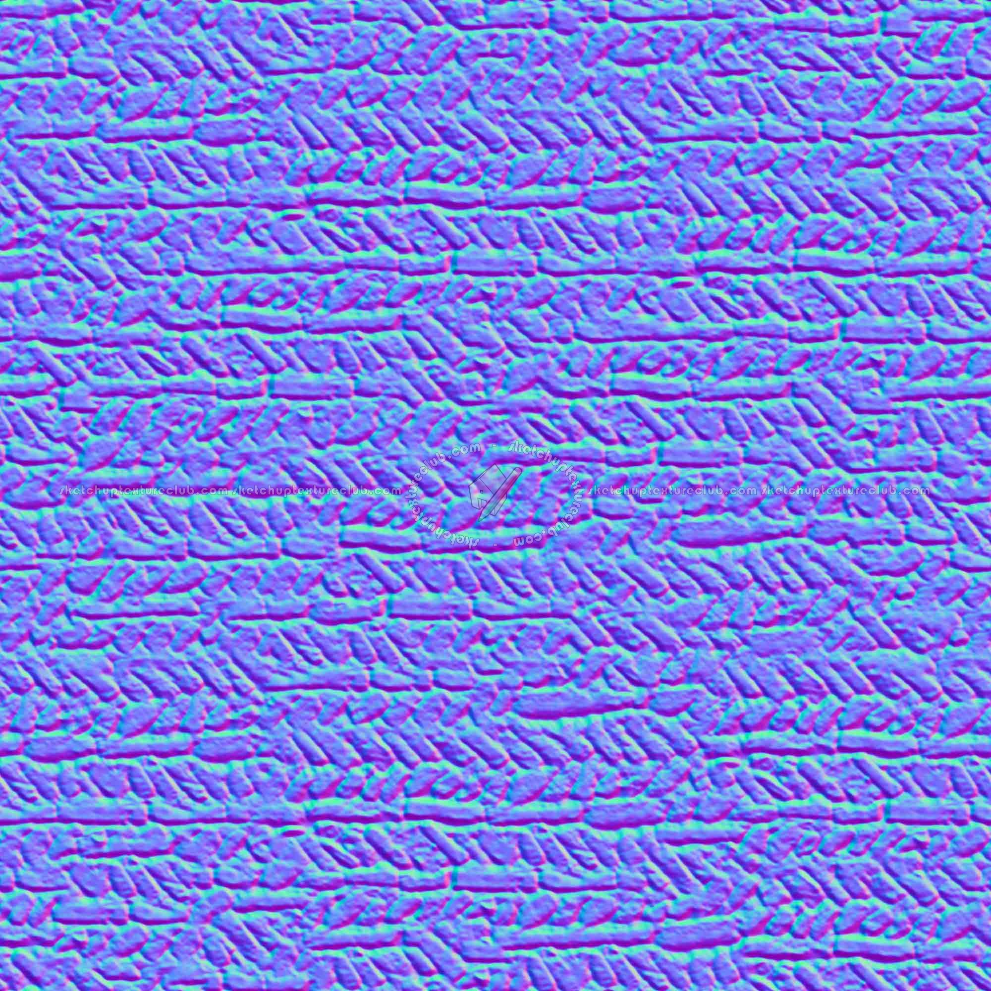 Textures   -   ARCHITECTURE   -   BRICKS   -   Special Bricks  - Special brick texture seamless 00485 - Normal