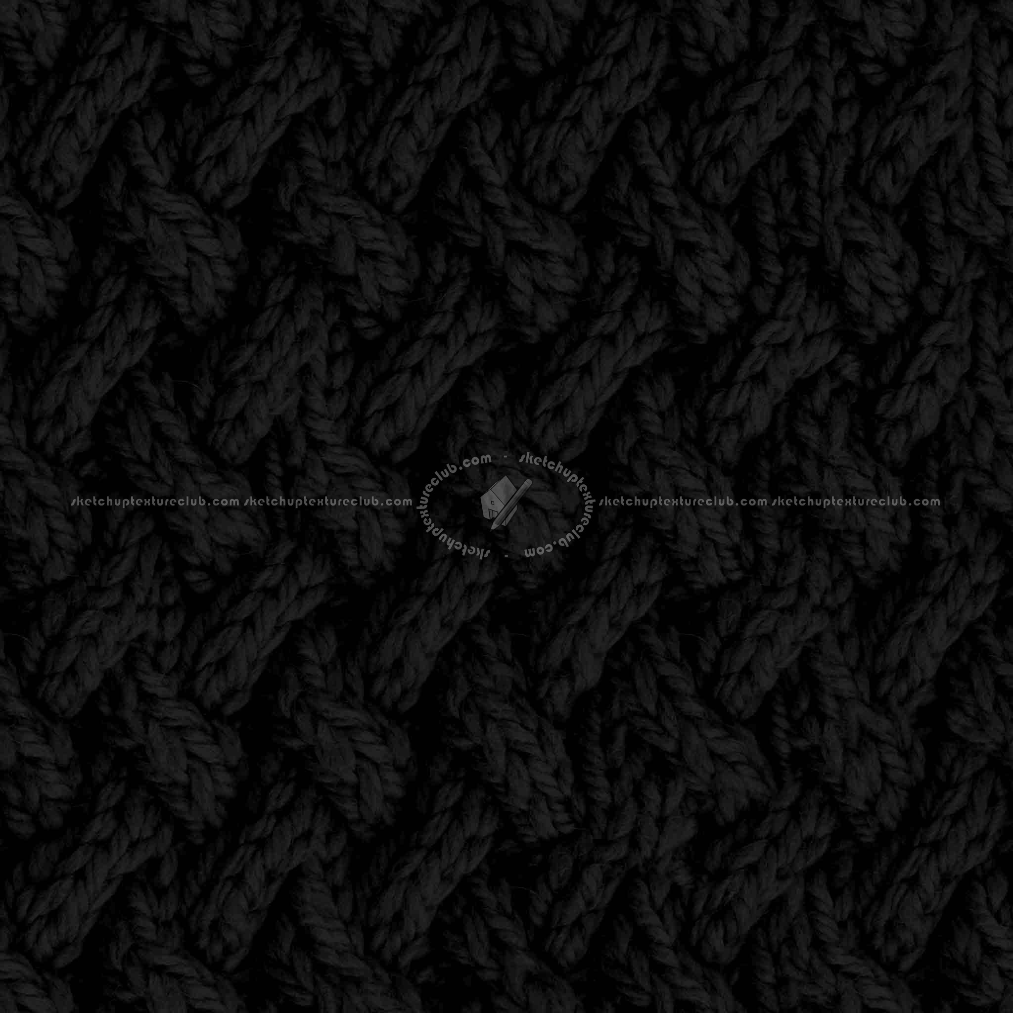Textures   -   MATERIALS   -   FABRICS   -   Jersey  - wool knitted PBR texture seamless 21797 - Specular