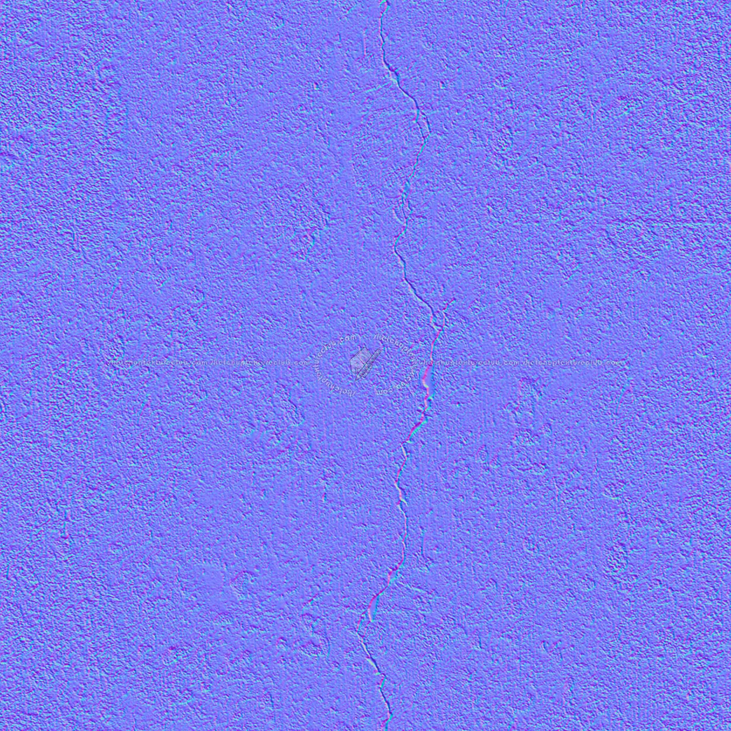 Textures   -   ARCHITECTURE   -   CONCRETE   -   Bare   -   Damaged walls  - Concrete bare damaged texture seamless 01418 - Normal